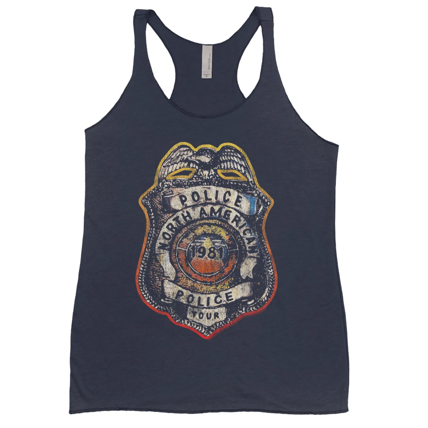 The Police Ladies' Tank Top | North American Tour Police Badge (Merchbar Exclusive) The Police Shirt
