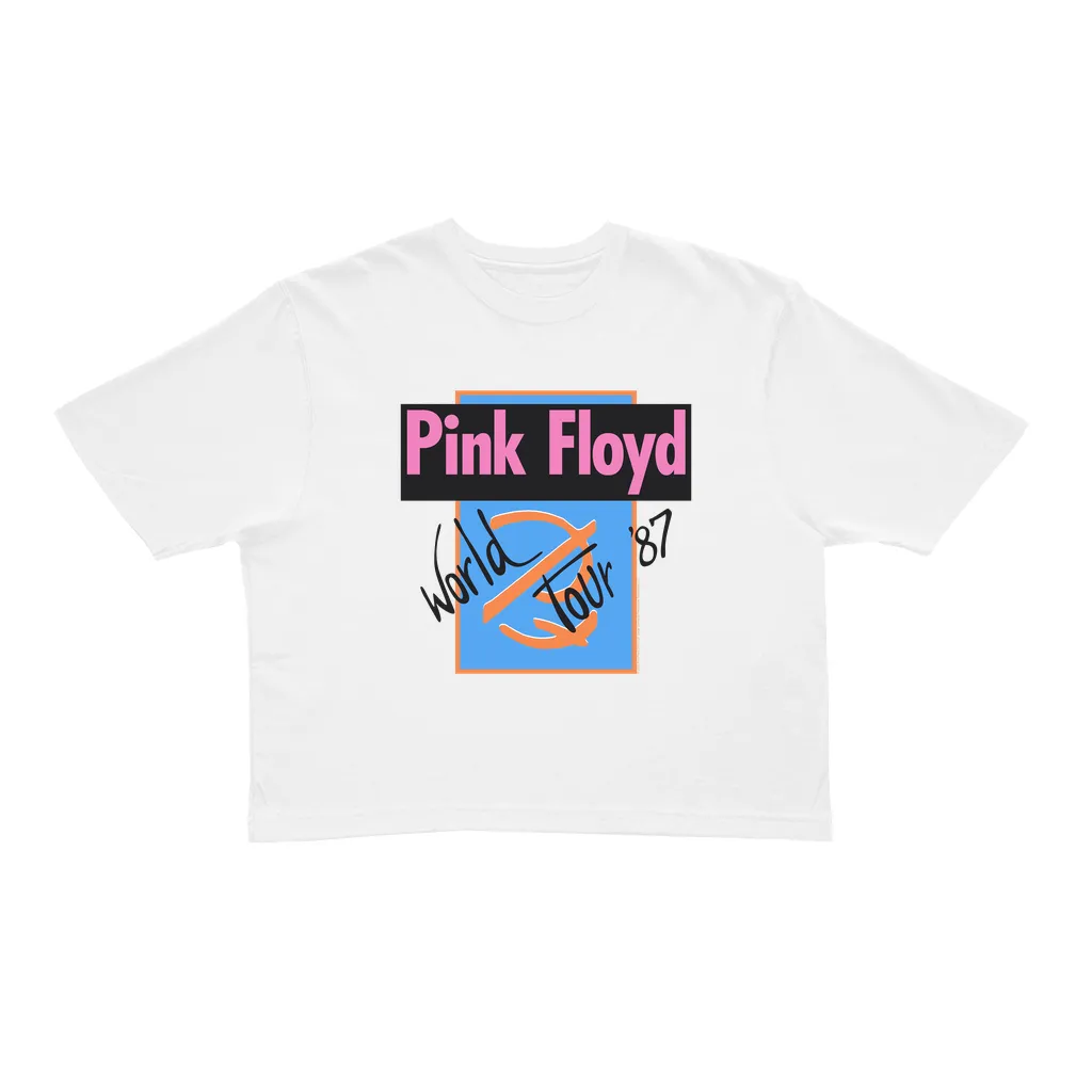 Ladies' Crop Tee | World Tour '87 Logo Crop T-shirt
