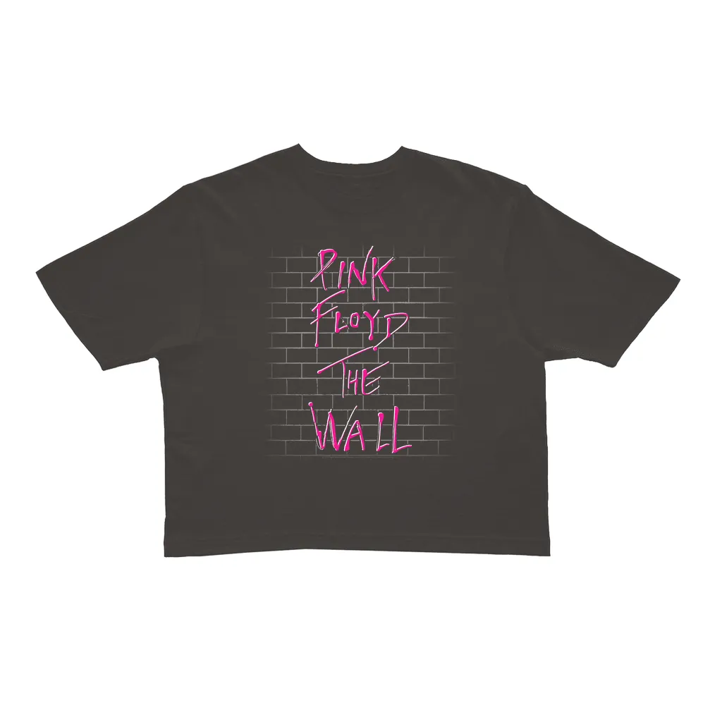 Ladies' Crop Tee | Hot Pink The Wall Crop T-shirt