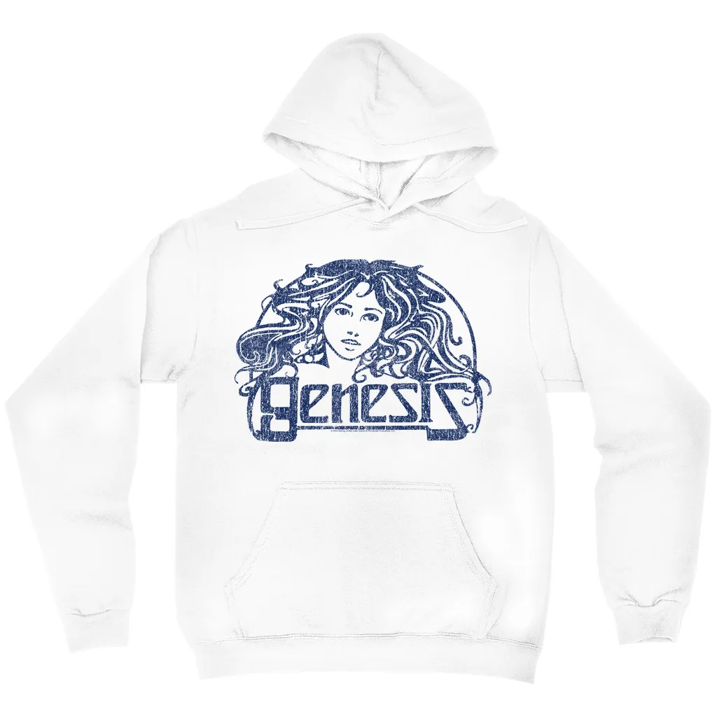 Hoodie | Navy Vintage Art Nouveau Logo Distressed (Equineop Exclusive) Hoodie