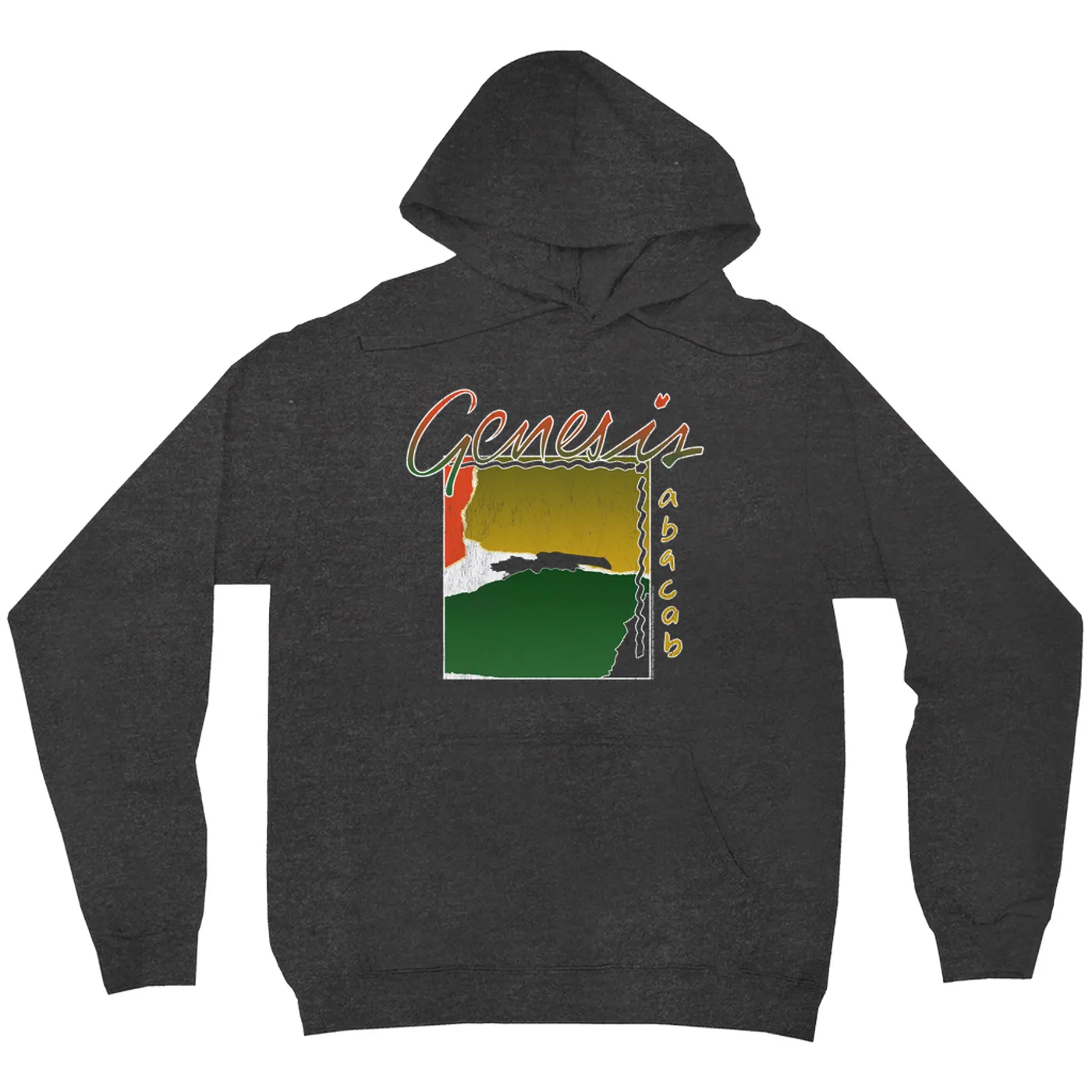 Genesis Hoodie | Retro Abacab Album Distressed Genesis Hoodie