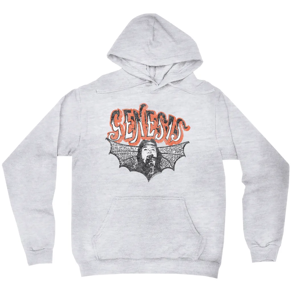 Hoodie | Logo With Wings Image Distressed Hoodie