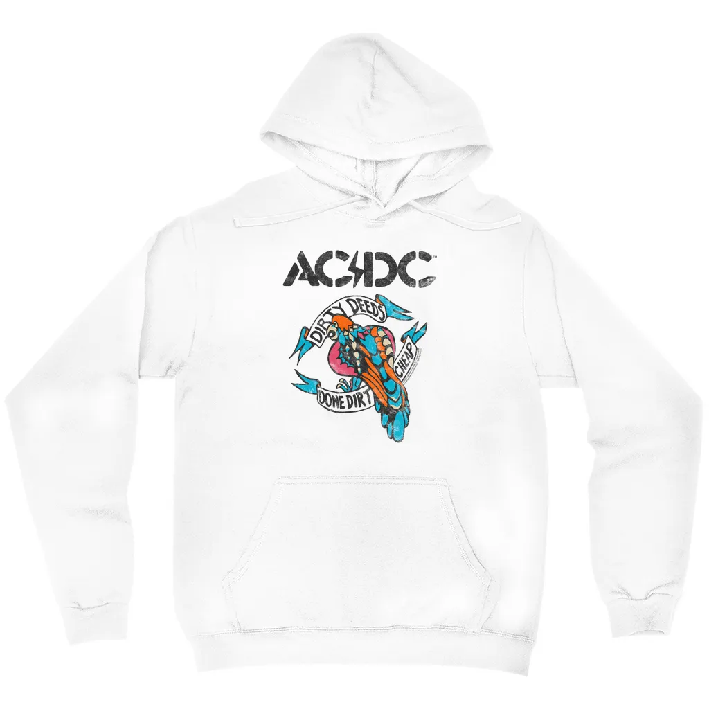 Hoodie | Colorful Dirty Deeds Done Dirt Cheap Tattoo Distressed (Equineop Exclusive) Hoodie