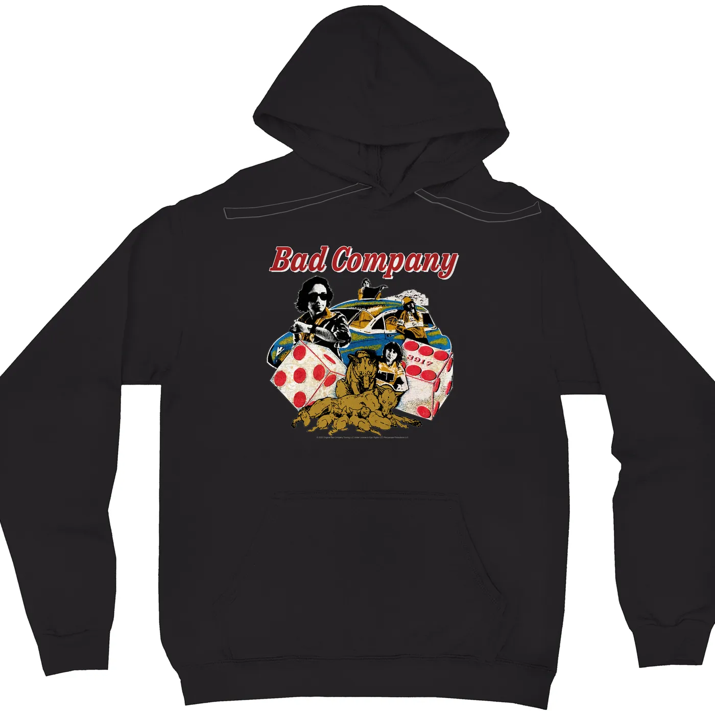 Bad Company Hoodie | Rock n' Roll Fantasy '79 Collage Bad Company Hoodie