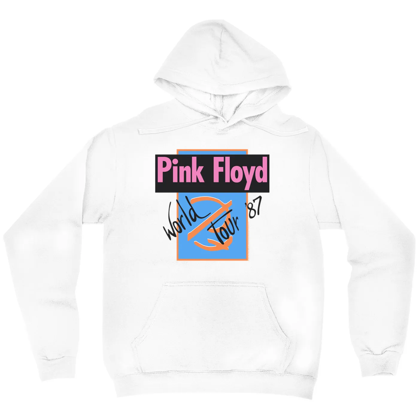 Pink Floyd Hoodie | World Tour '87 Logo Pink Floyd Hoodie