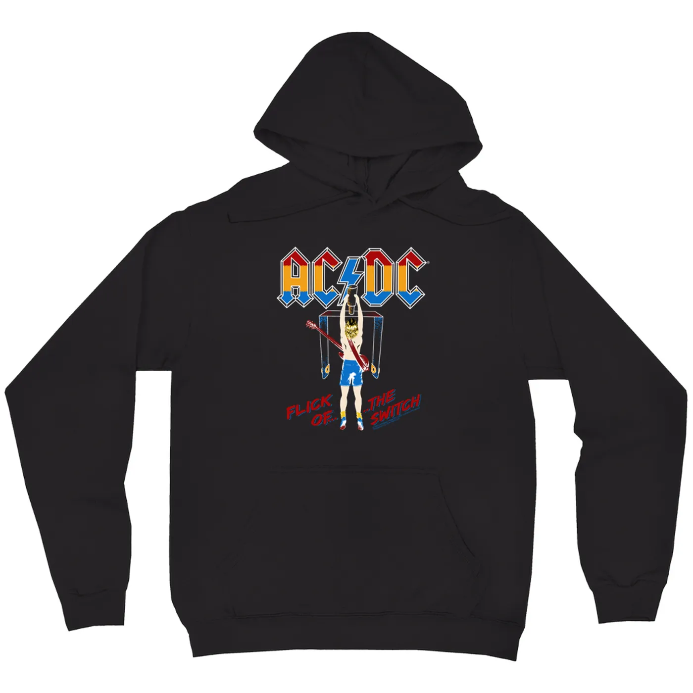 AC/DC Hoodie | Colorful Flick Of The Switch ACDC Hoodie