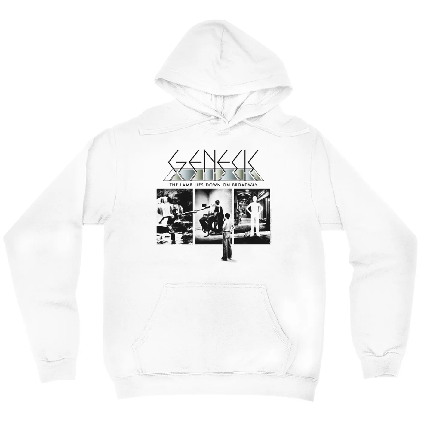 Genesis Hoodie | The Lamb Lies Down On Broadway Poster Genesis Hoodie