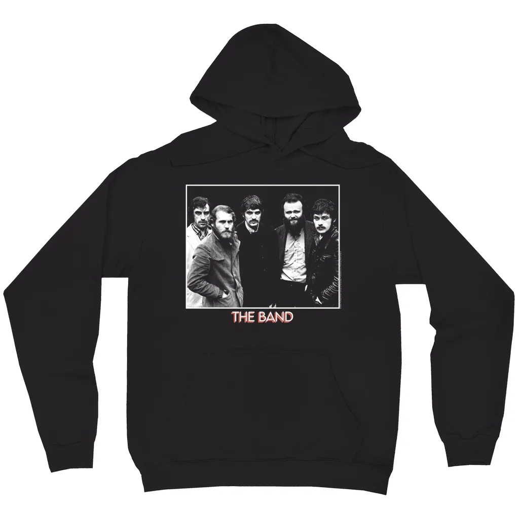 Hoodie | Framed Group Photo And Logo Hoodie