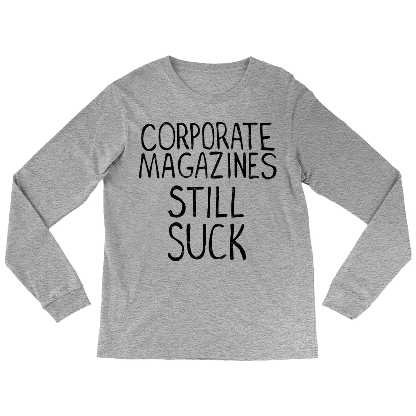 Nirvana Long Sleeve Shirt | Corporate Magazine Design Worn By Kurt Cobain Nirvana Shirt