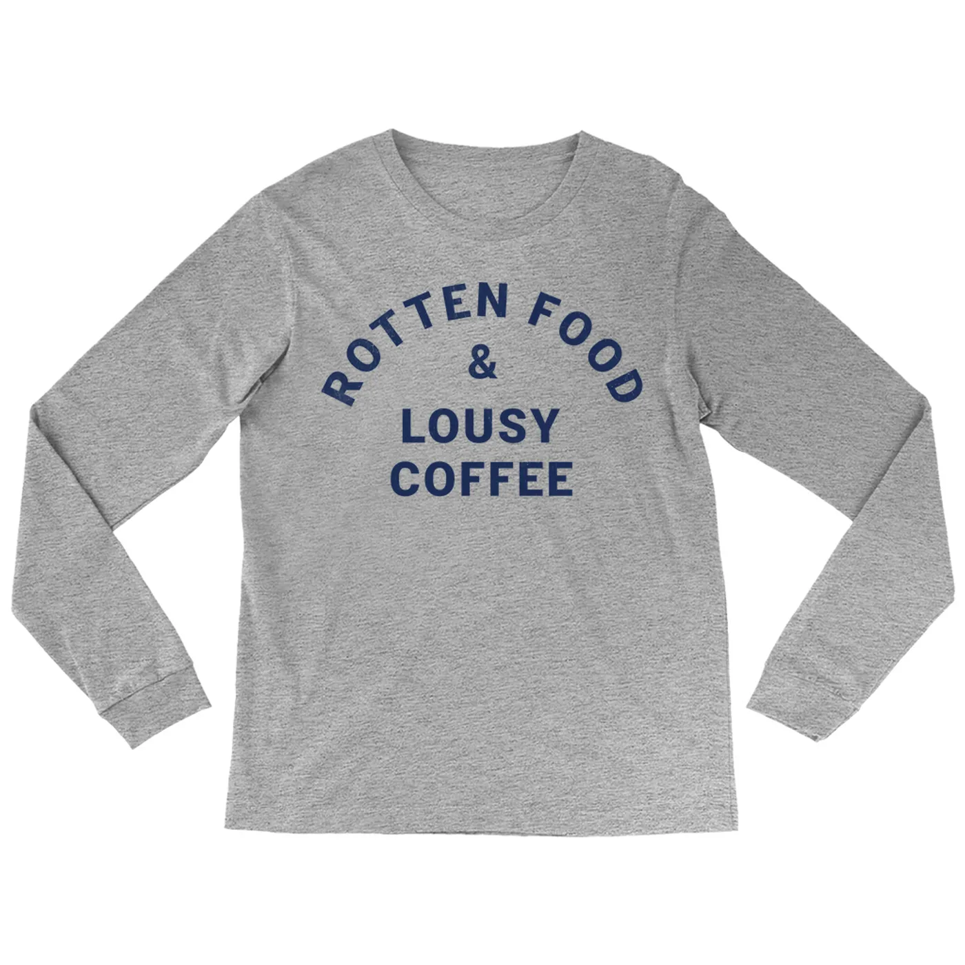 Joe Cocker Long Sleeve Shirt | Rotten Food & Lousy Coffee Tee worn by Joe Cocker Shirt