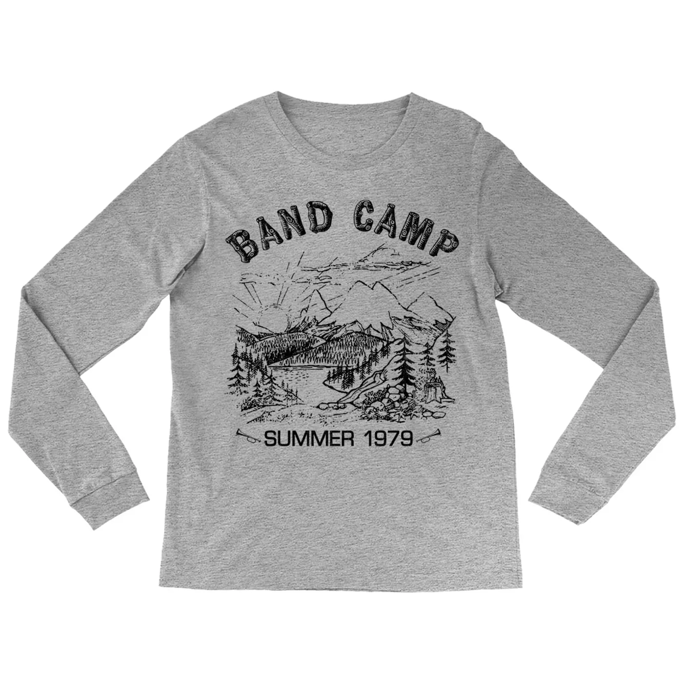 Merchbar Music Life Long Sleeve Shirt | Band Camp Merchbar Music Life Shirt