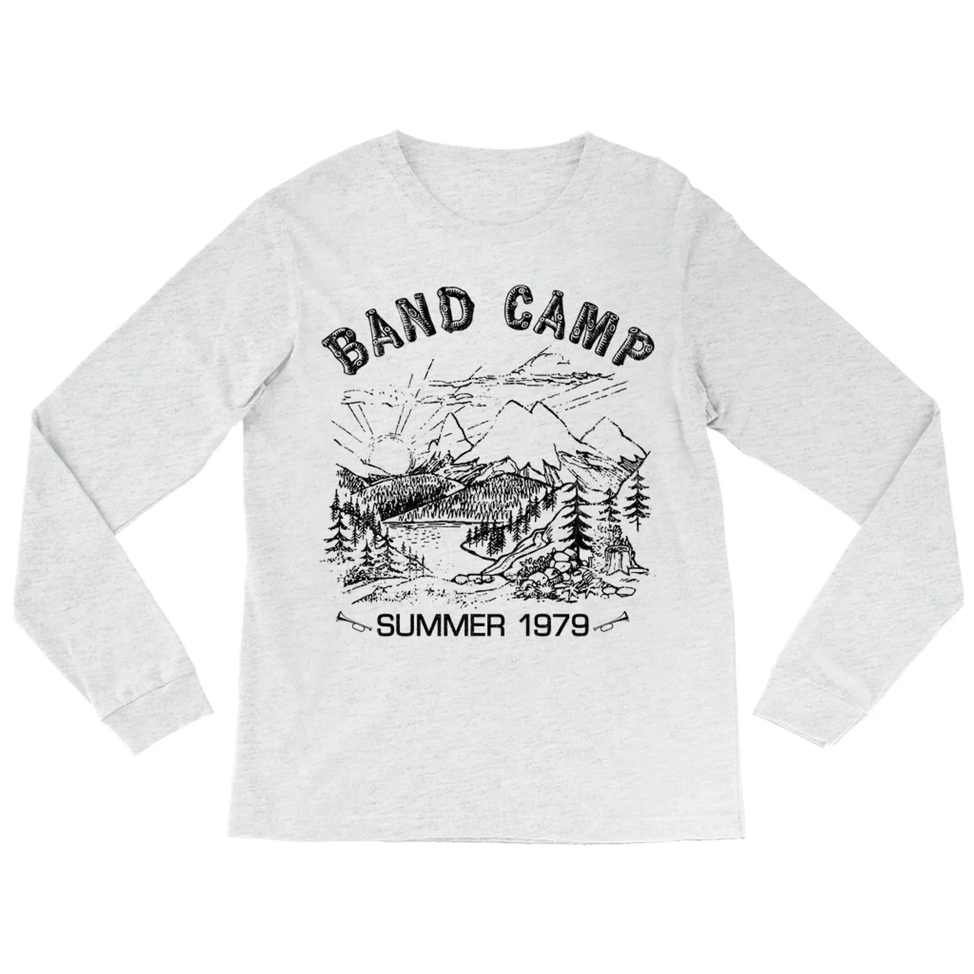 Merchbar Music Life Long Sleeve Shirt | Band Camp Merchbar Music Life Shirt