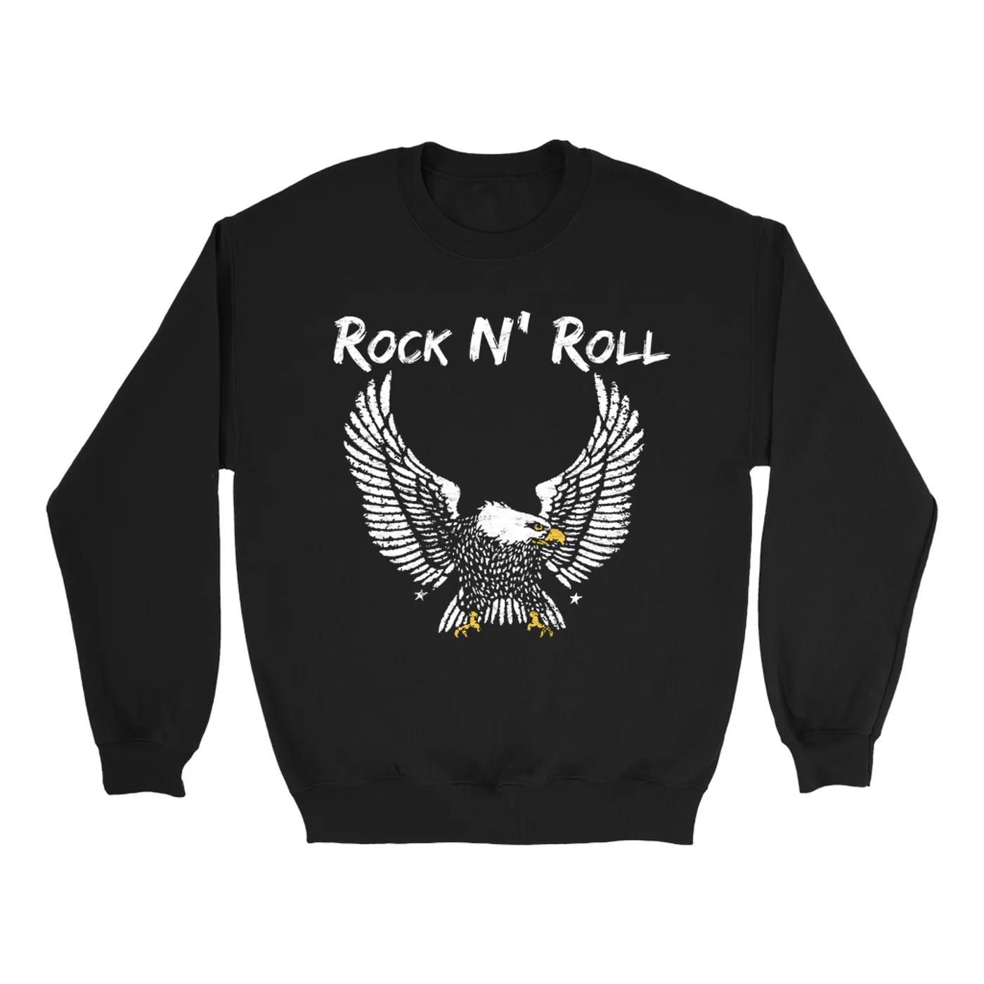 Merchbar Music Life Sweatshirt | Rock N' Roll 1977 Merchbar Music Life Sweatshirt
