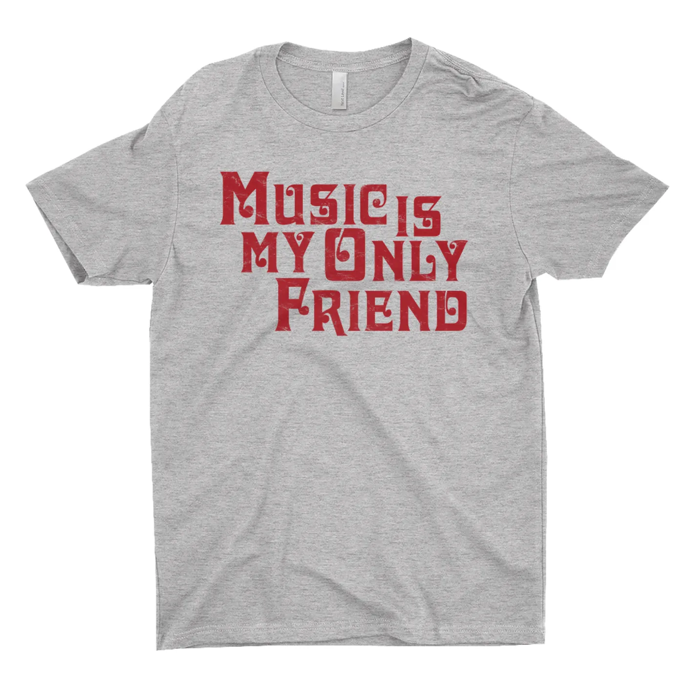 Merchbar Music Life T-Shirt | Music Is My Friend Merchbar Music Life Shirt