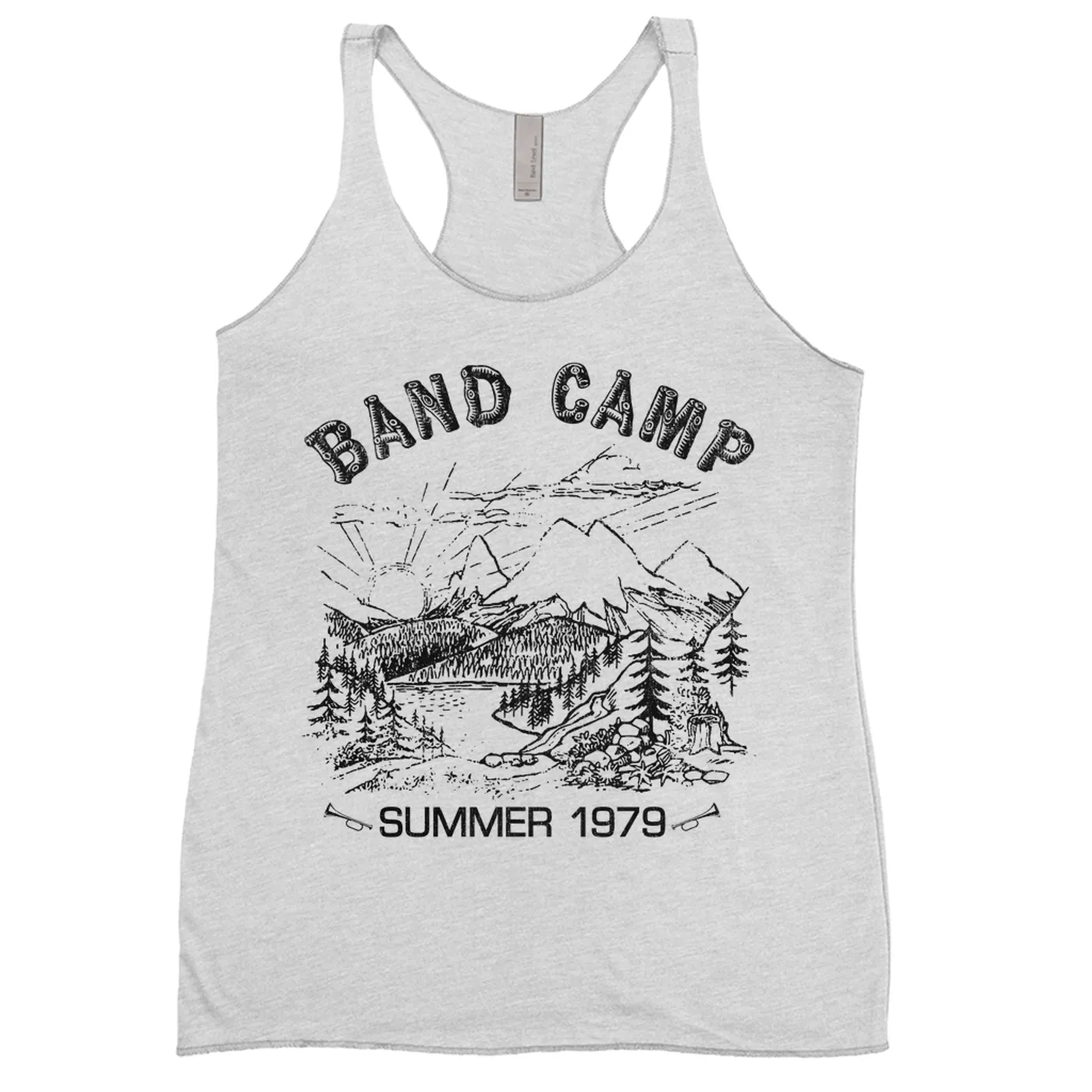 Merchbar Music Life Ladies' Tank Top | Band Camp Merchbar Music Life Shirt