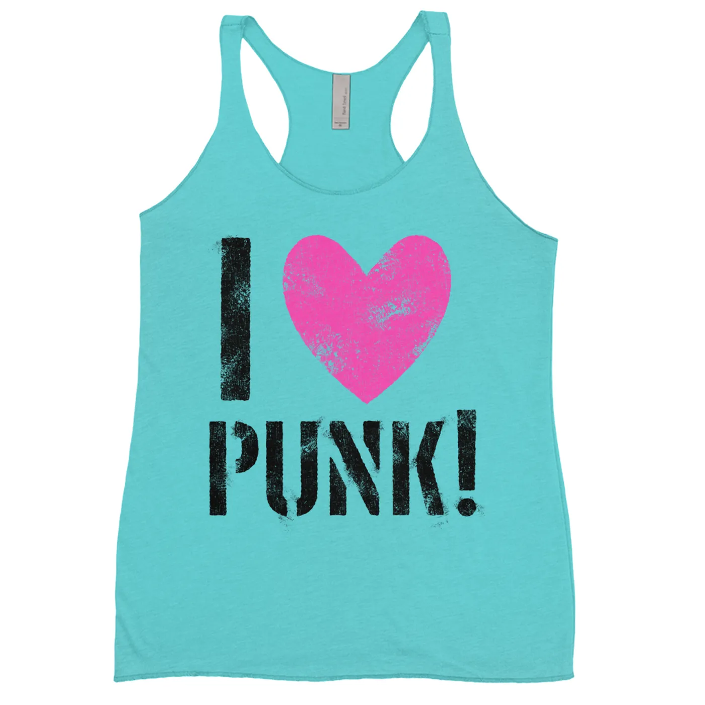 Merchbar Music Life Ladies' Tank Top | I Heart Punk Merchbar Music Life Shirt