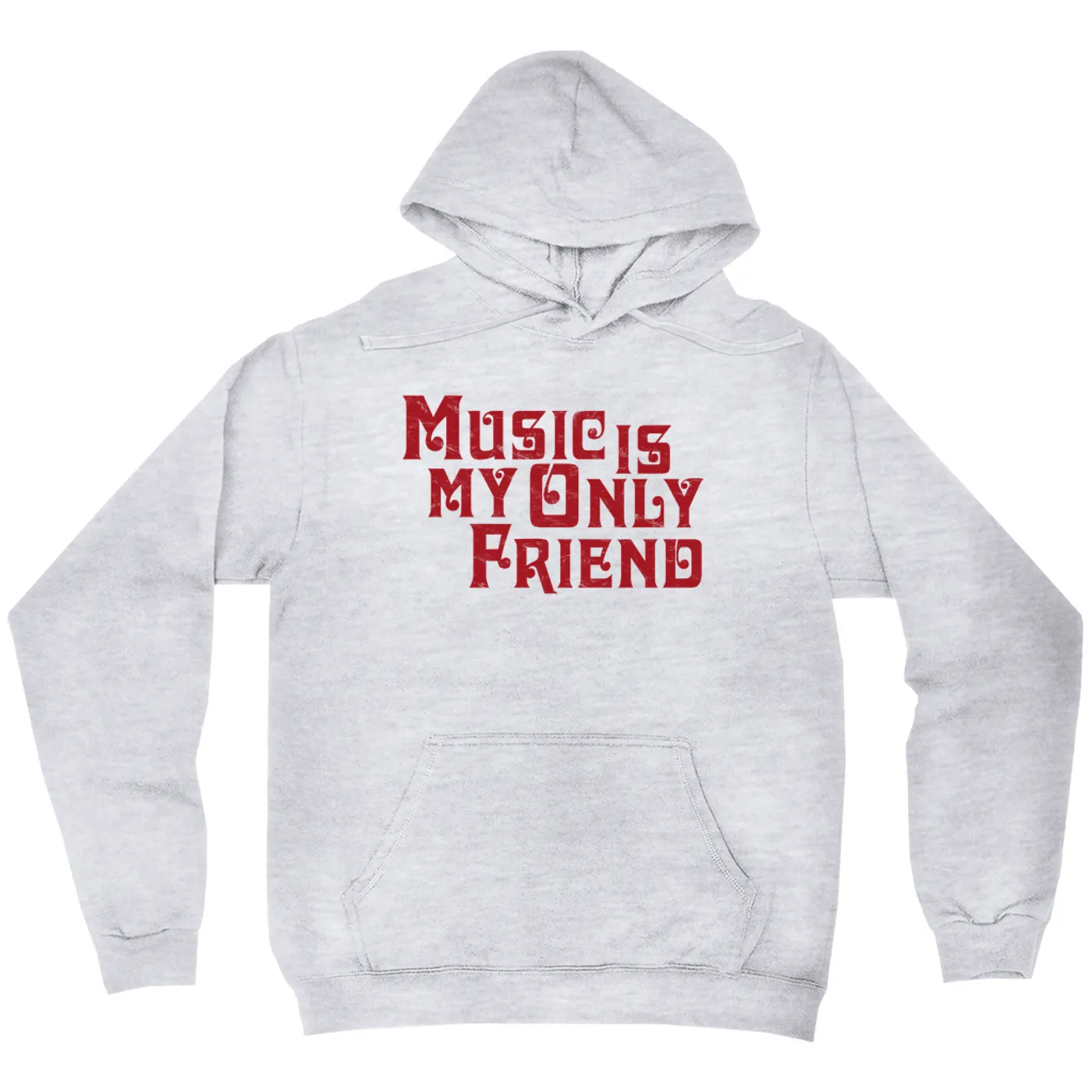 Merchbar Music Life Hoodie | Music Is My Friend Merchbar Music Life Hoodie