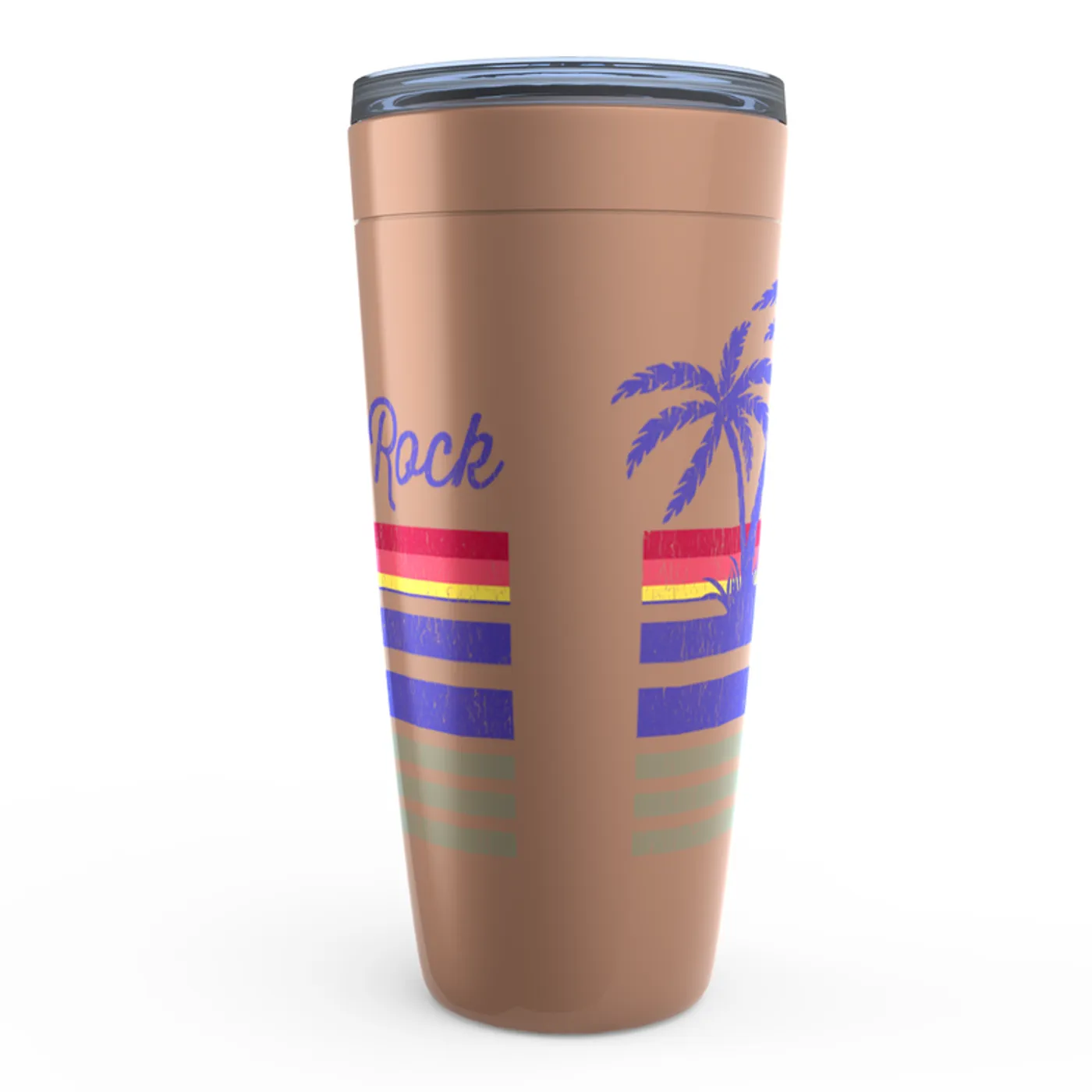Merchbar Music Life Viking Tumbler | Yacht Rock Sunset Merchbar Music Life Tumbler
