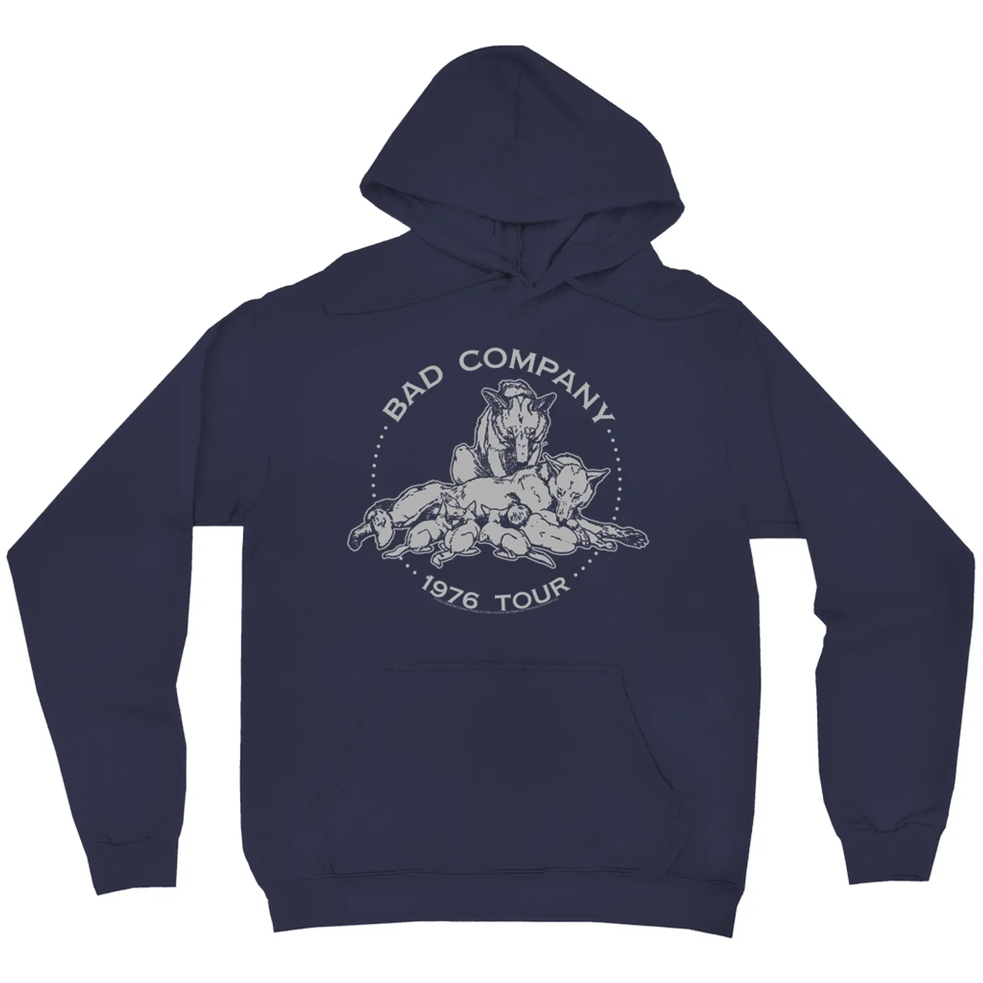 Bad Company Hoodie | Run With The Pack 1976 Tour Bad Company Hoodie