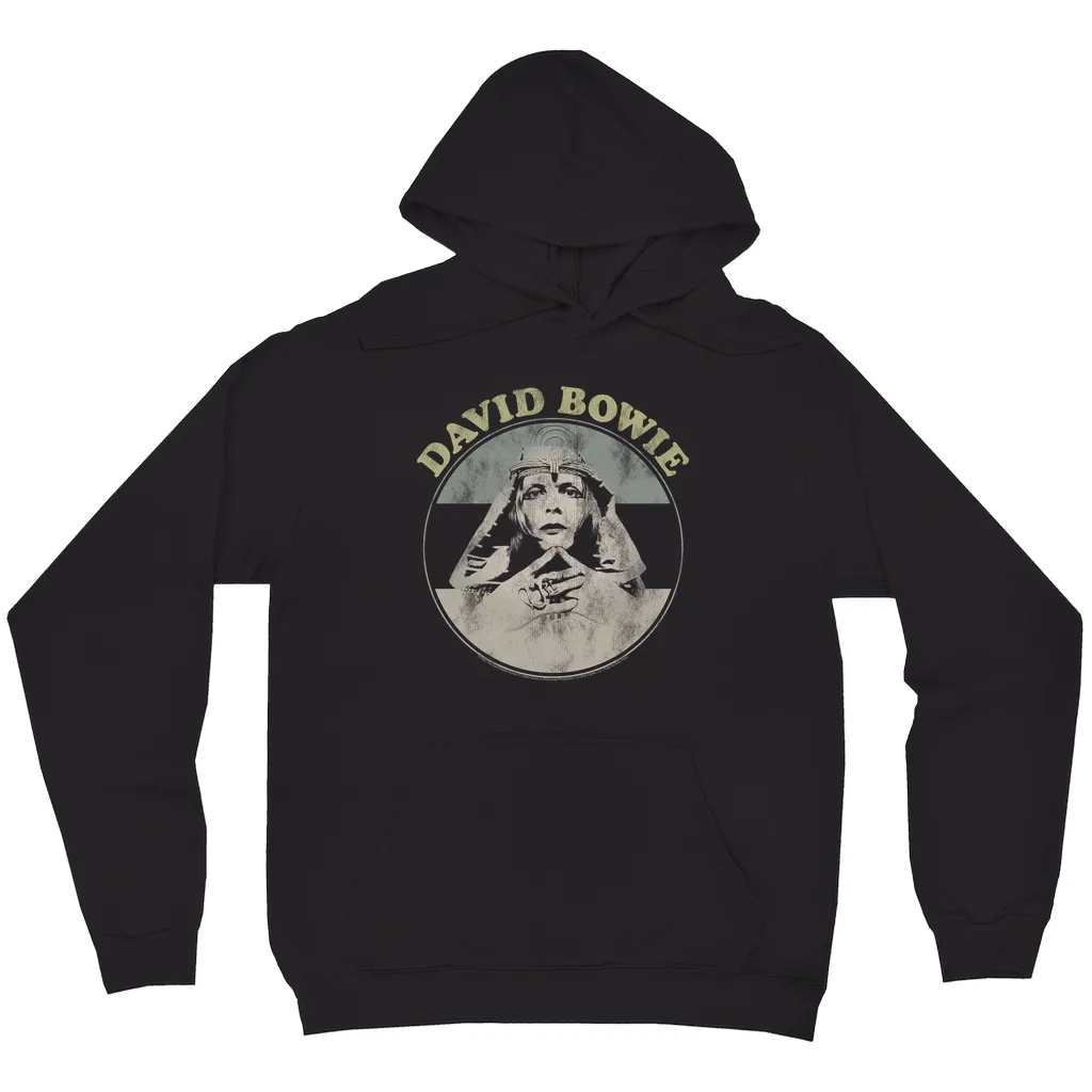 Hoodie | Pastel Bowie Sphinx Image Distressed Hoodie