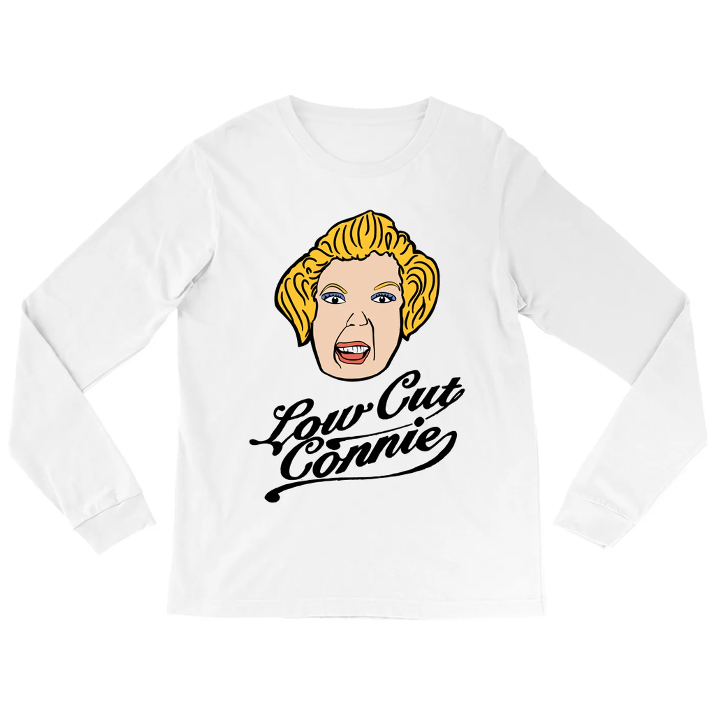Low Cut Connie Long Sleeve Shirt | Connie Head Logo Low Cut Connie Shirt