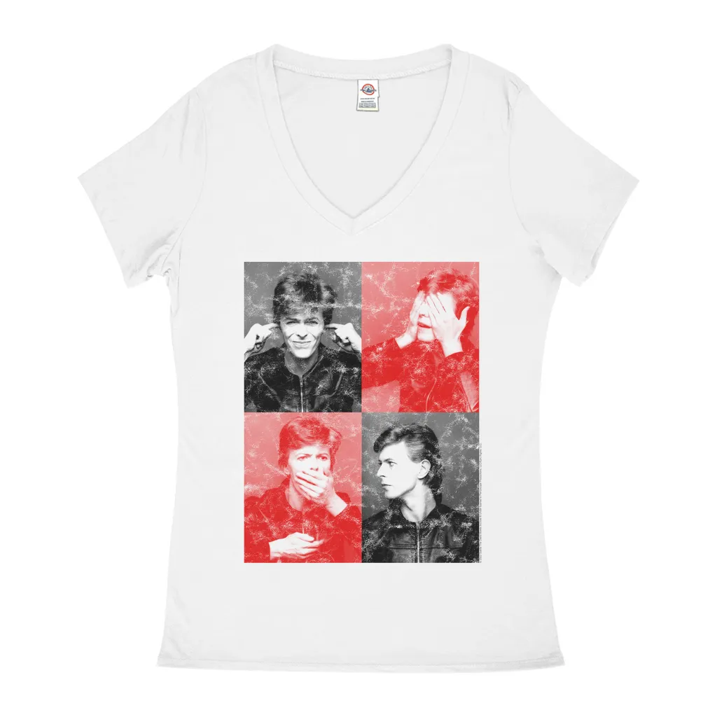 Ladies' V-neck T-Shirt | Heros Photo Shoot Distressed (Equineop Exclusive) Shirt