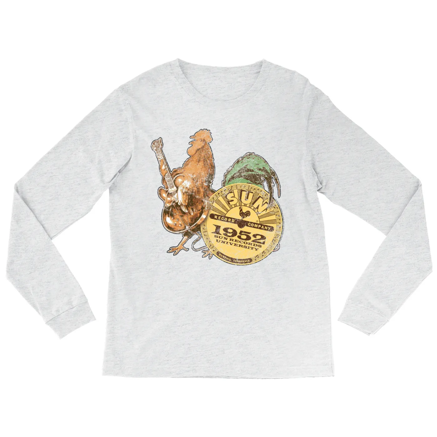 Sun Records Long Sleeve Shirt | 1952 Red Rooster University Sun Records Shirt