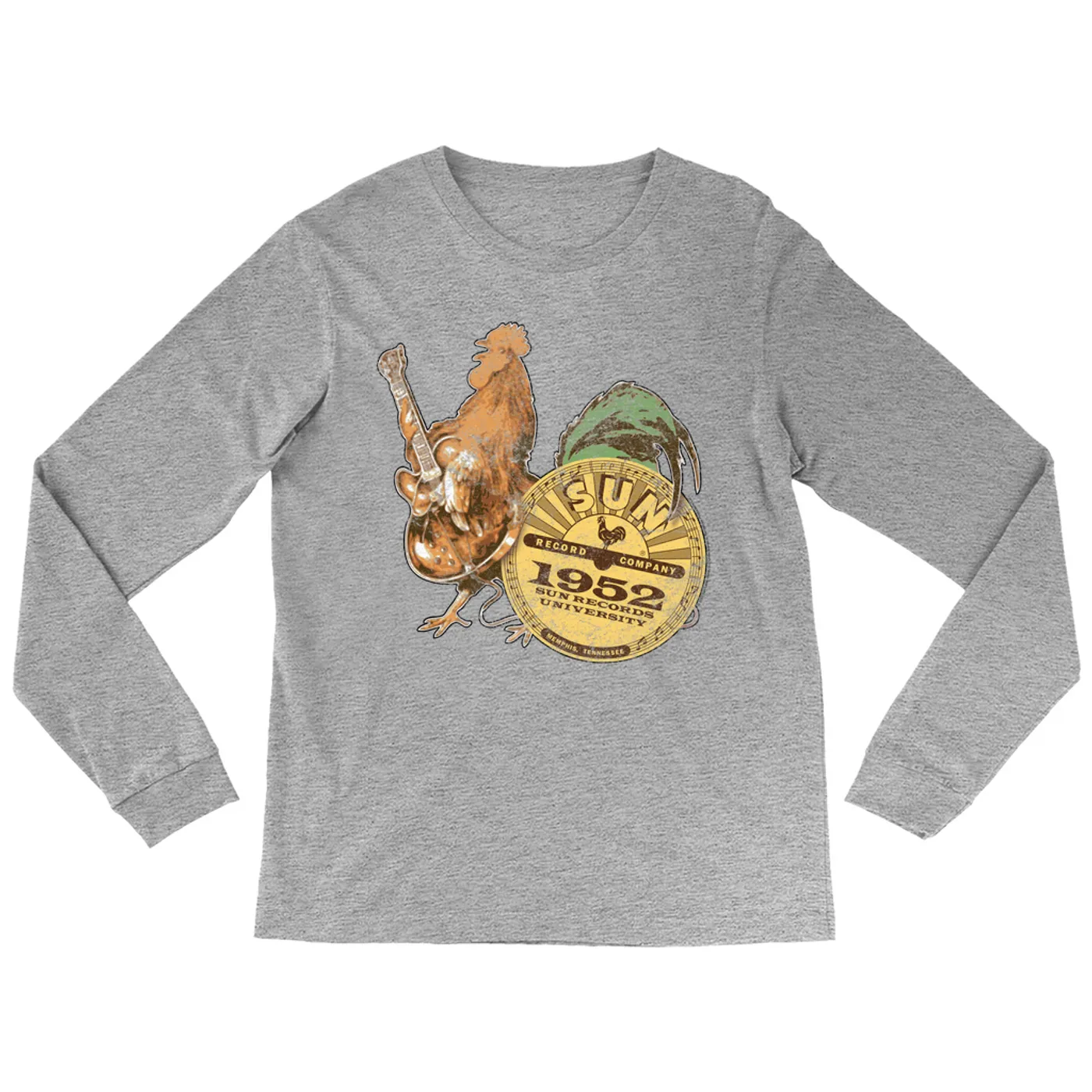 Sun Records Long Sleeve Shirt | 1952 Red Rooster University Sun Records Shirt