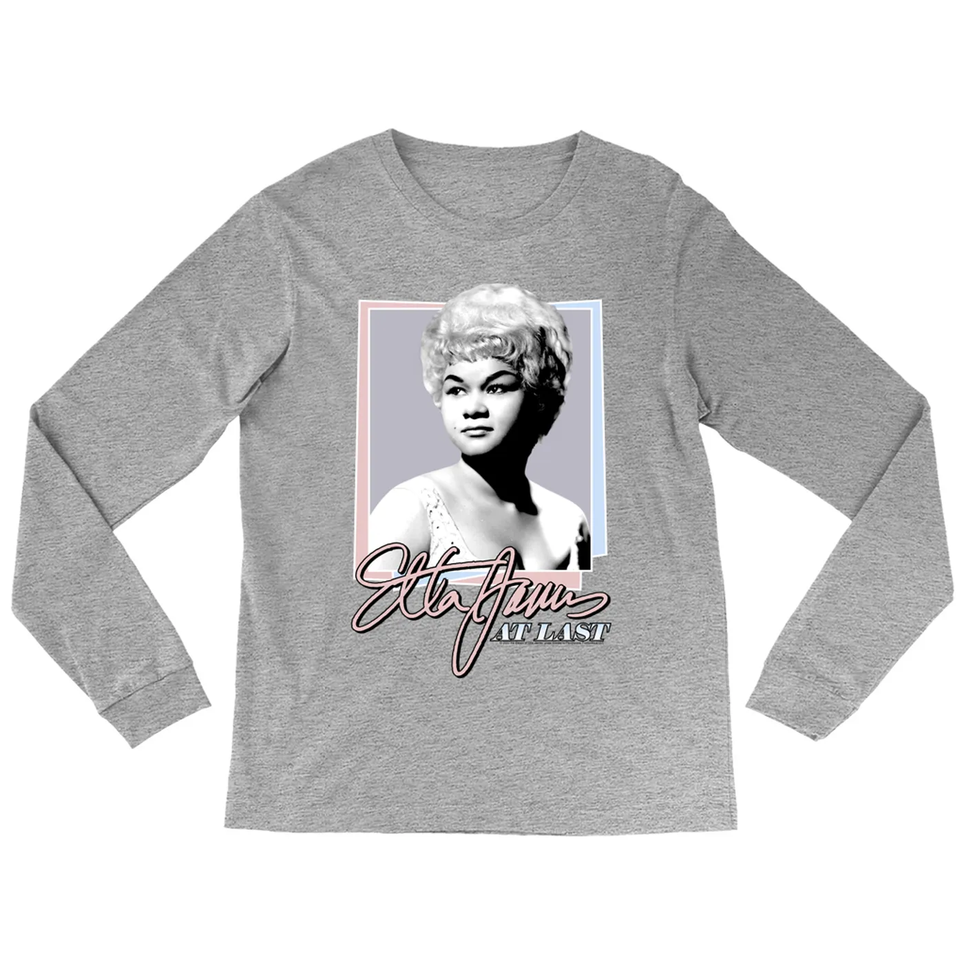 Etta James Long Sleeve Shirt | Pastel At Last Etta James Shirt
