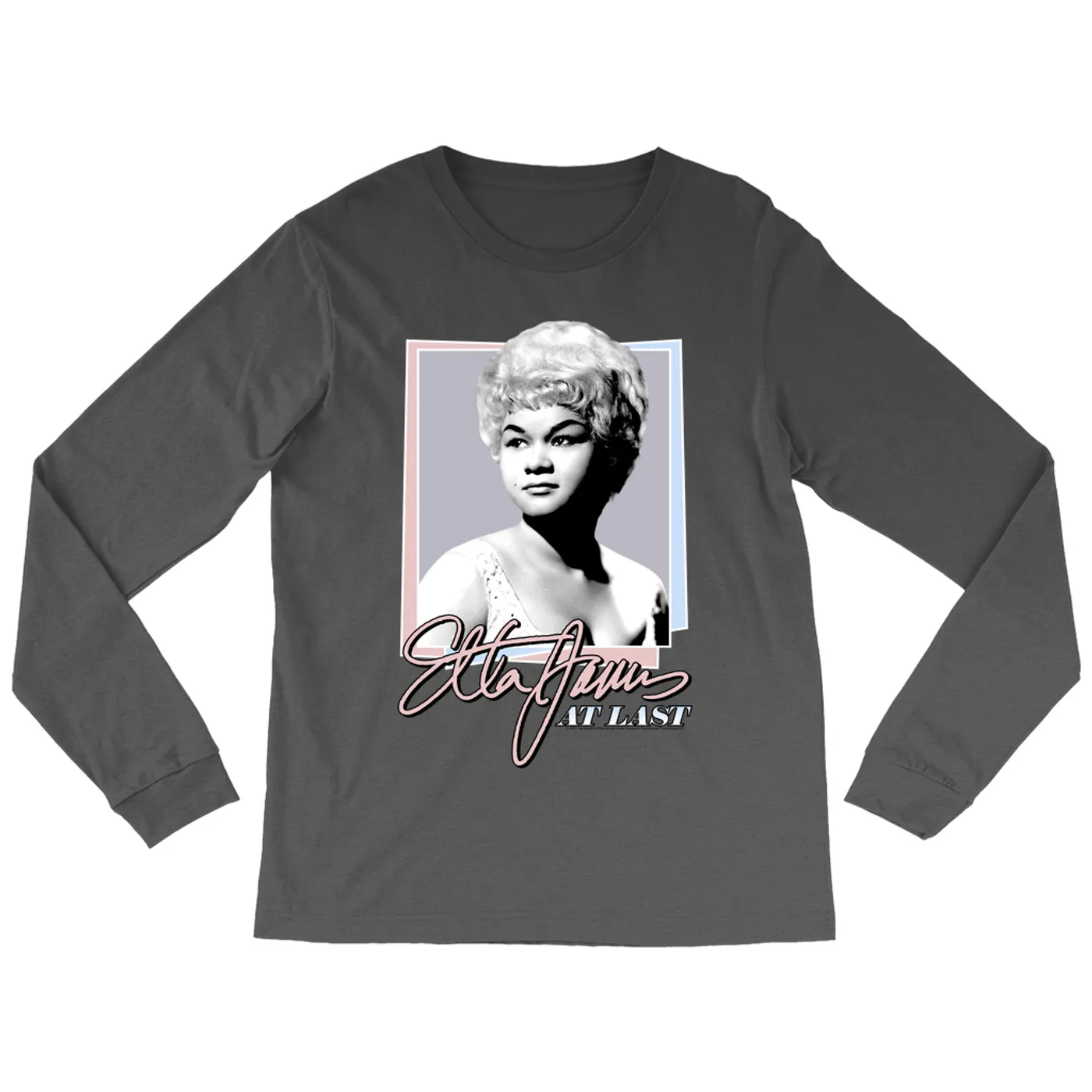 Etta James Long Sleeve Shirt | Pastel At Last Etta James Shirt