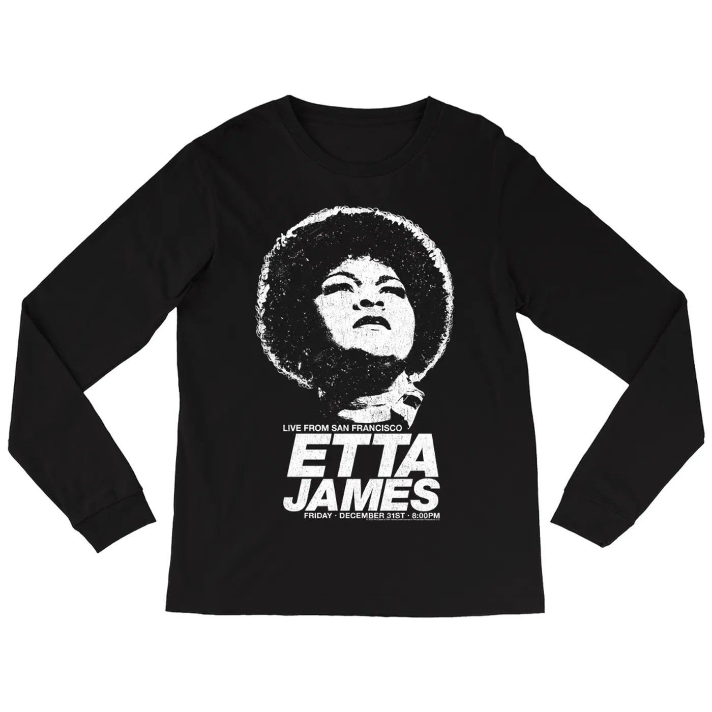 Etta James Long Sleeve Shirt | Live From San Francisco Etta James Shirt