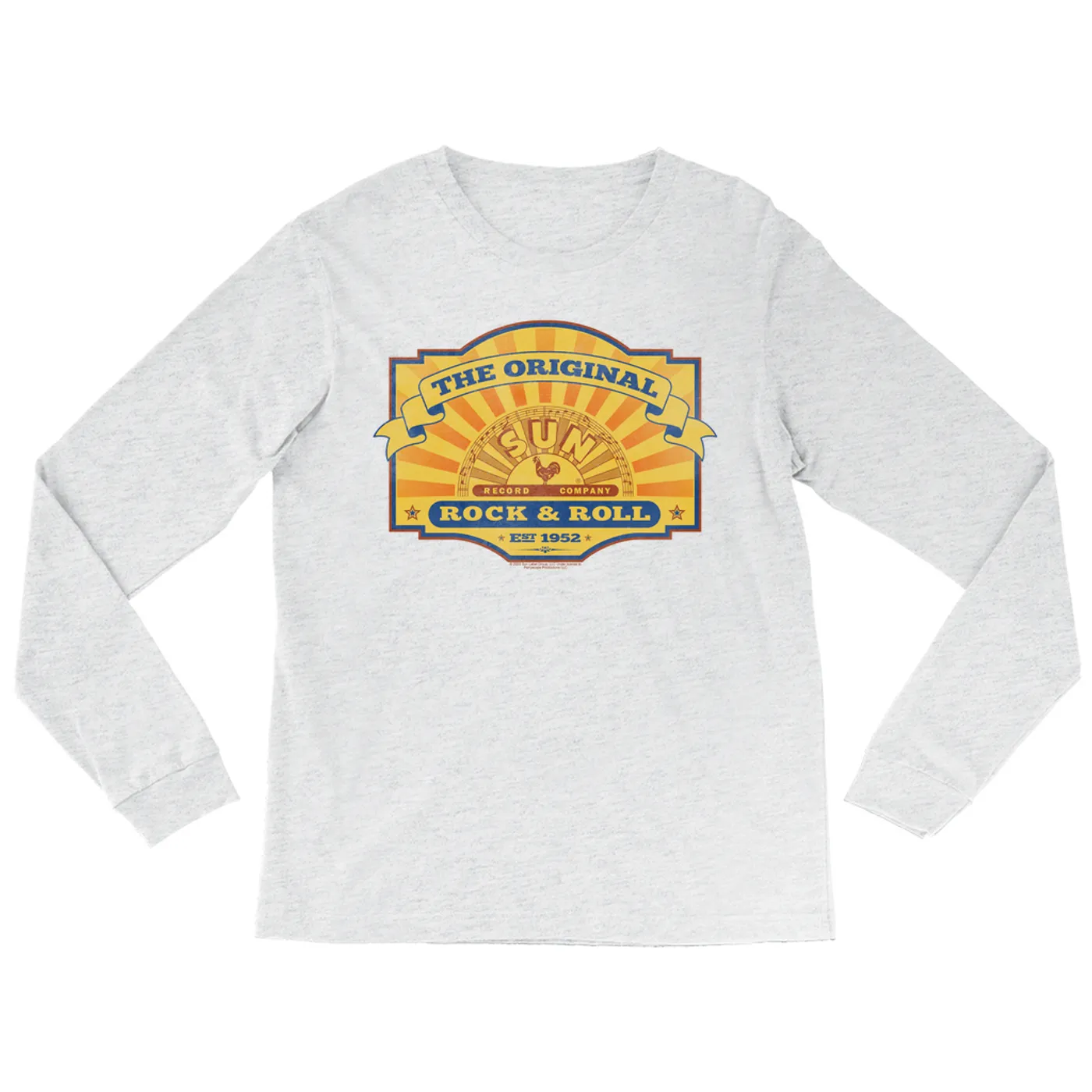 Sun Records Long Sleeve Shirt | The Original Est. 1952 Distressed Sun Records Shirt