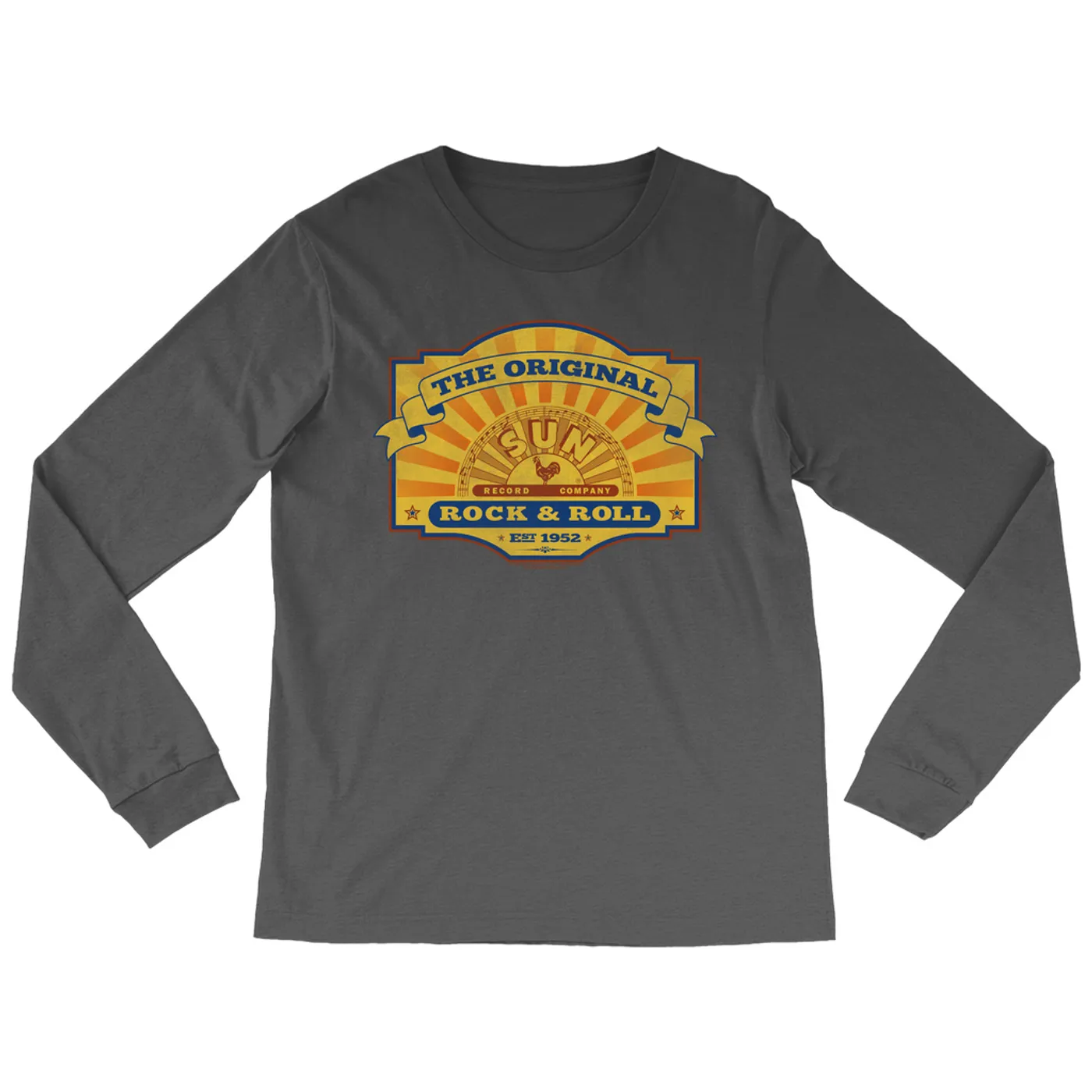 Sun Records Long Sleeve Shirt | The Original Est. 1952 Distressed Sun Records Shirt