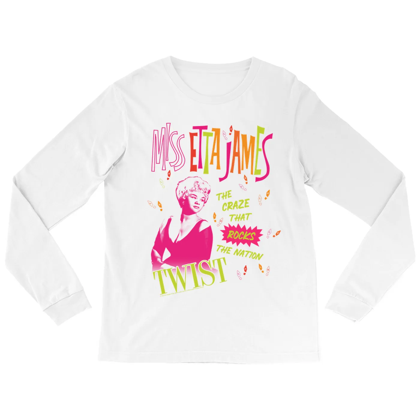Etta James Long Sleeve Shirt | Miss Etta James Twist Etta James Shirt