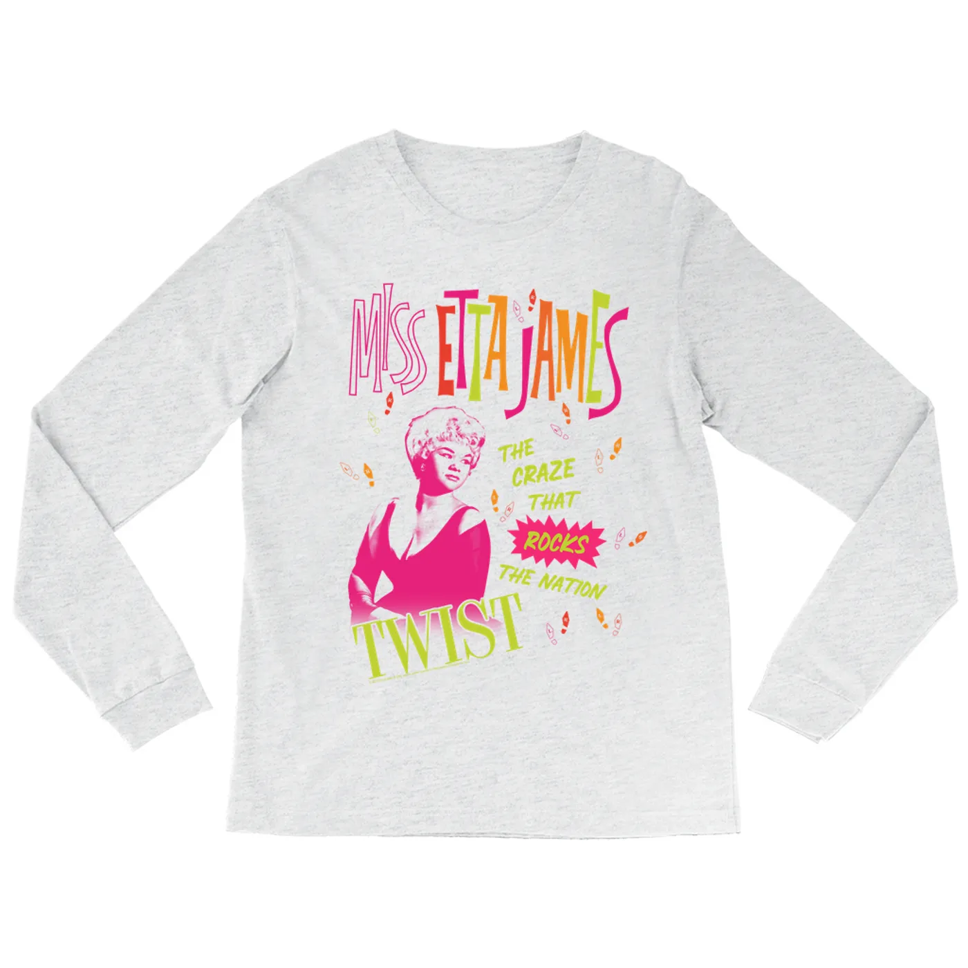 Etta James Long Sleeve Shirt | Miss Etta James Twist Etta James Shirt