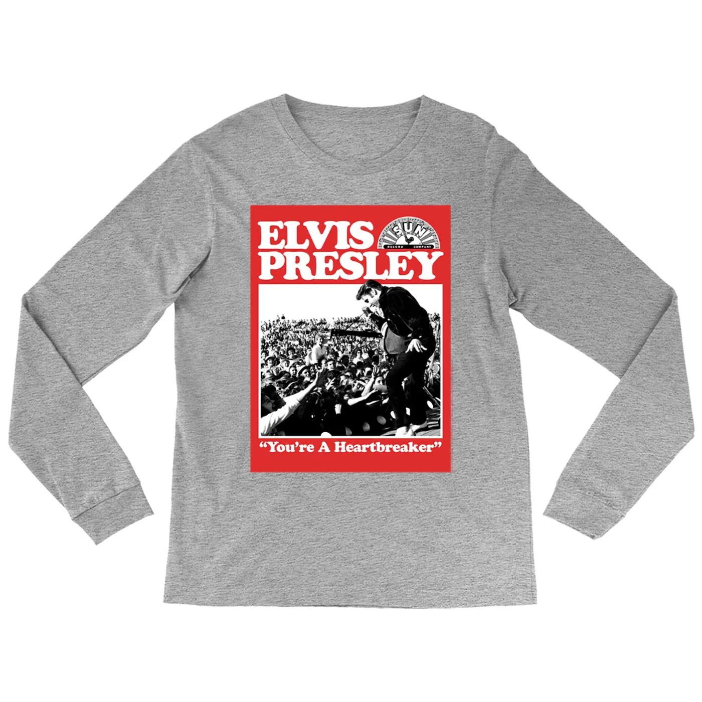 Elvis Presley Long Sleeve Shirt | You're a Heartbreaker Elvis Presley Shirt