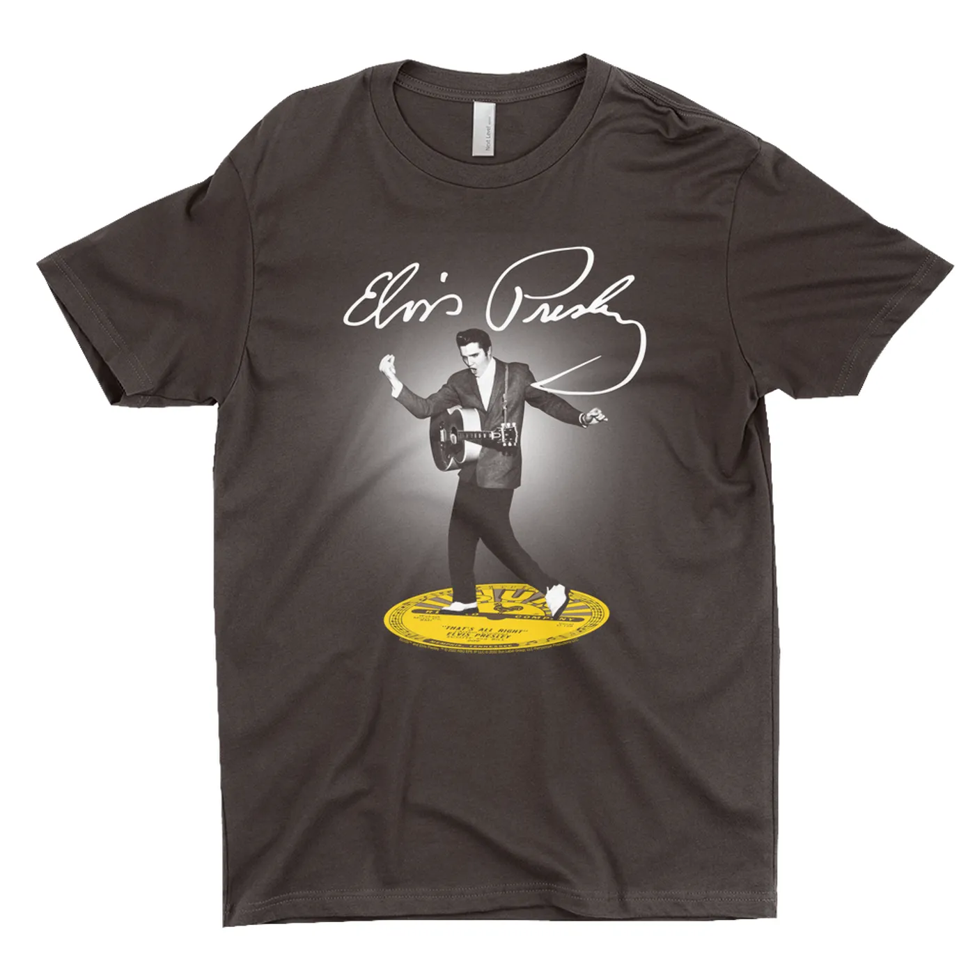 Elvis Presley T-Shirt | Signature Stepping On Hits Elvis Presley Shirt
