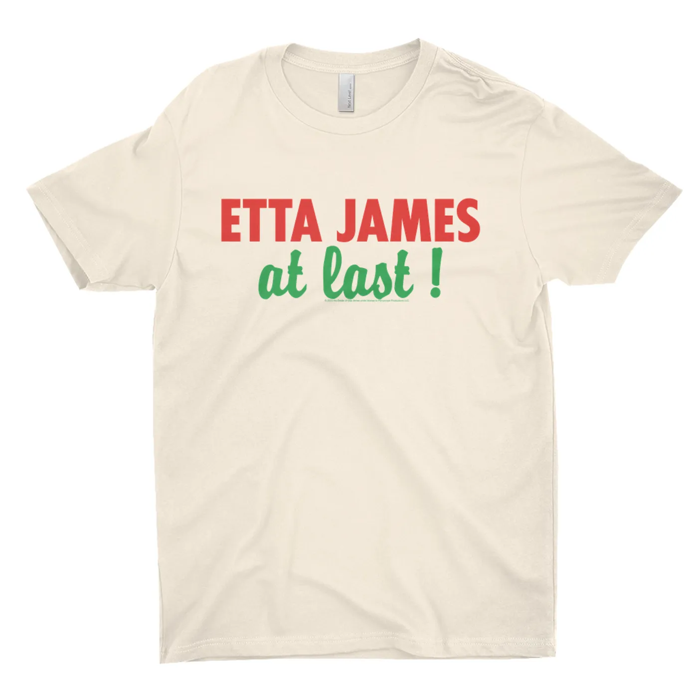 Etta James T-Shirt | At Last Album Logo Etta James Shirt