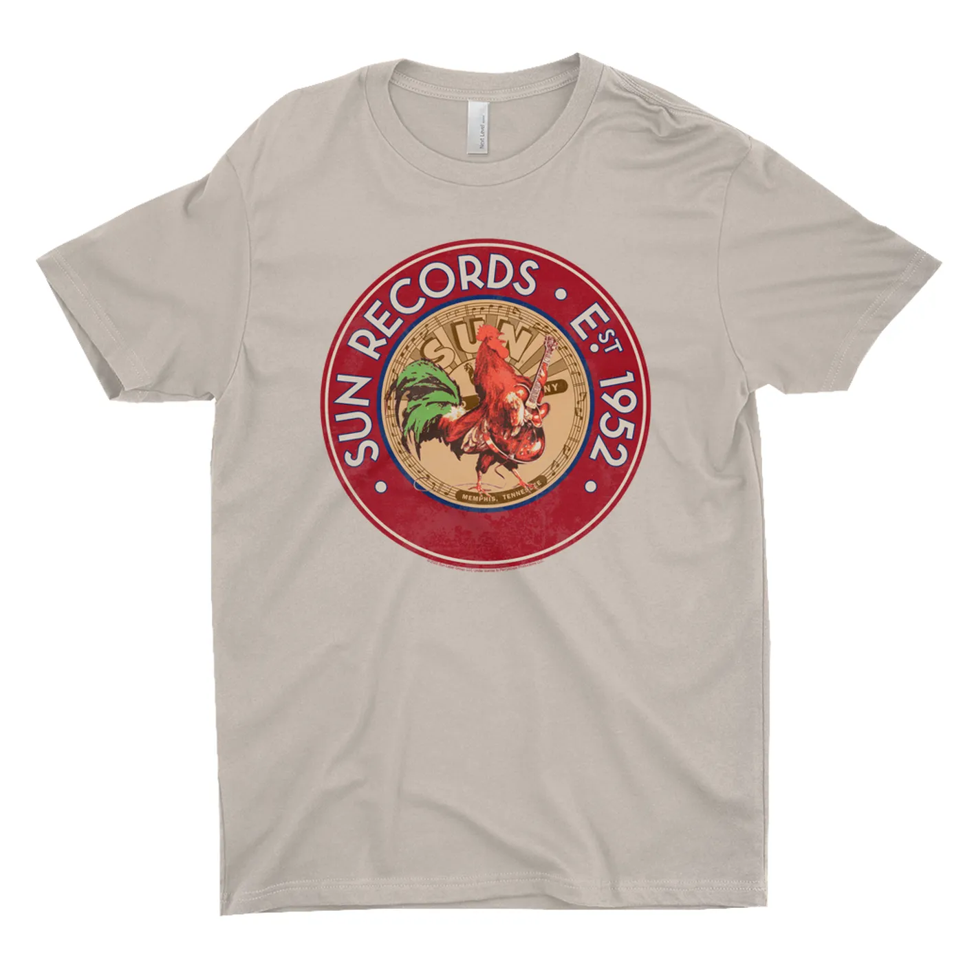 Sun Records T-Shirt | Red Rooster Est. 1952 Seal Sun Records Shirt