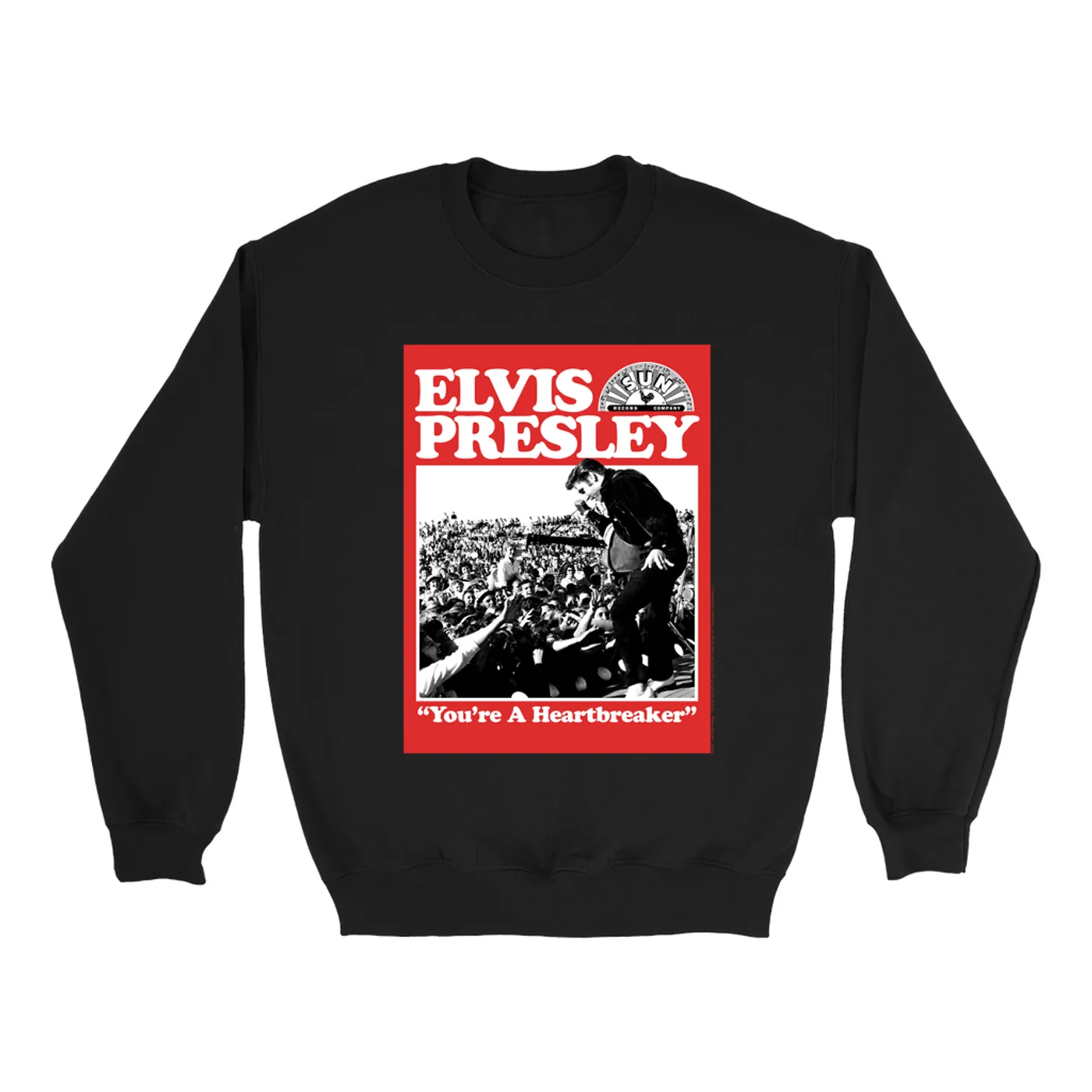 Elvis Presley Sweatshirt | You're a Heartbreaker Elvis Presley Sweatshirt