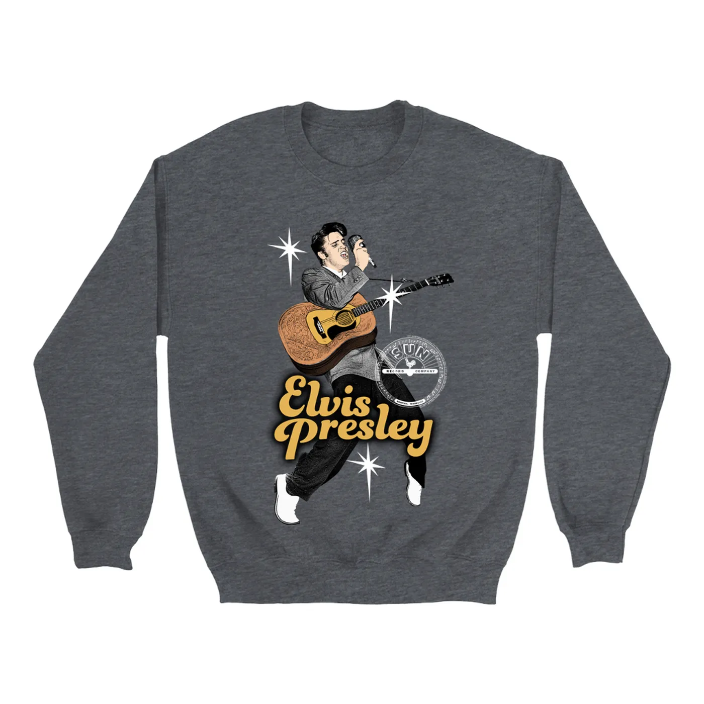 Elvis Presley Sweatshirt | On Stage Performing Artwork Elvis Presley Sweatshirt