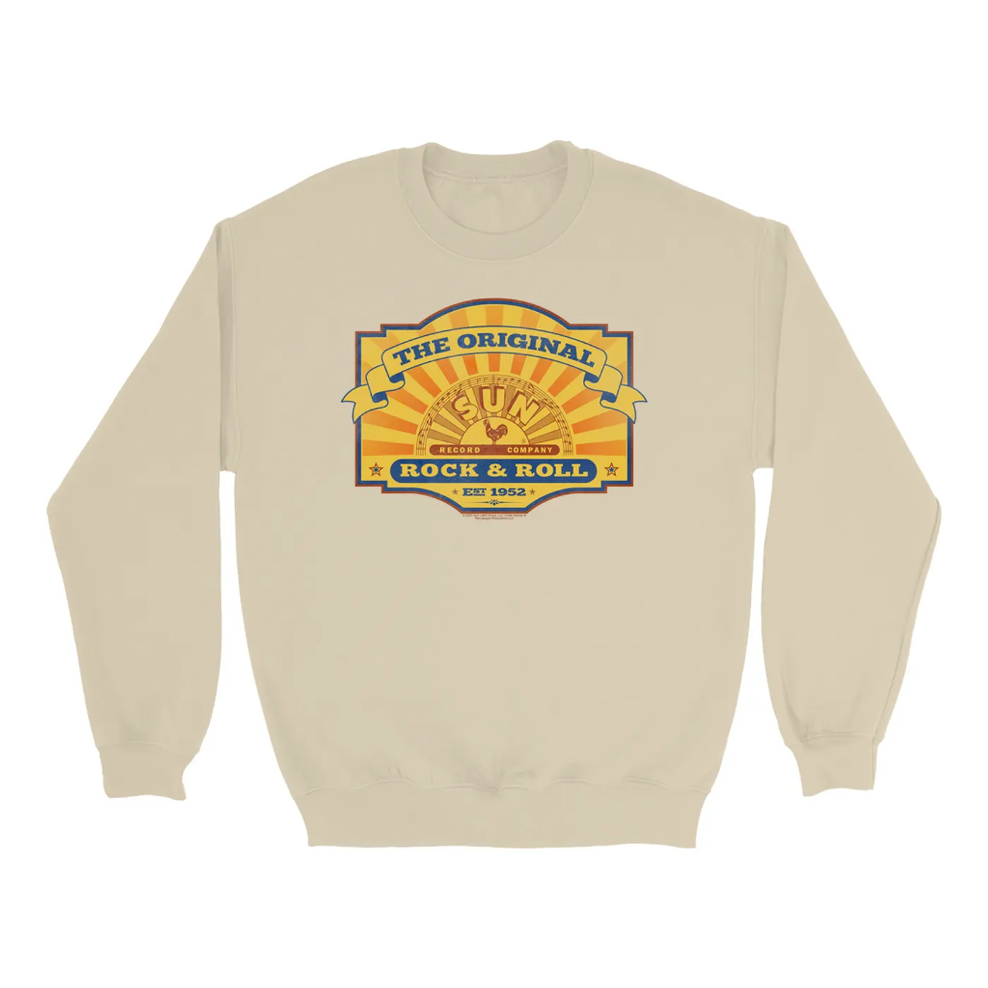 Sun Records Sweatshirt | The Original Est. 1952 Distressed Sun Records Sweatshirt