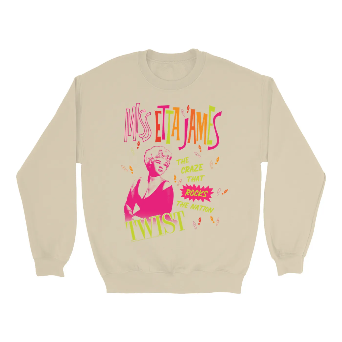 Etta James Sweatshirt | Miss Etta James Twist Etta James Sweatshirt