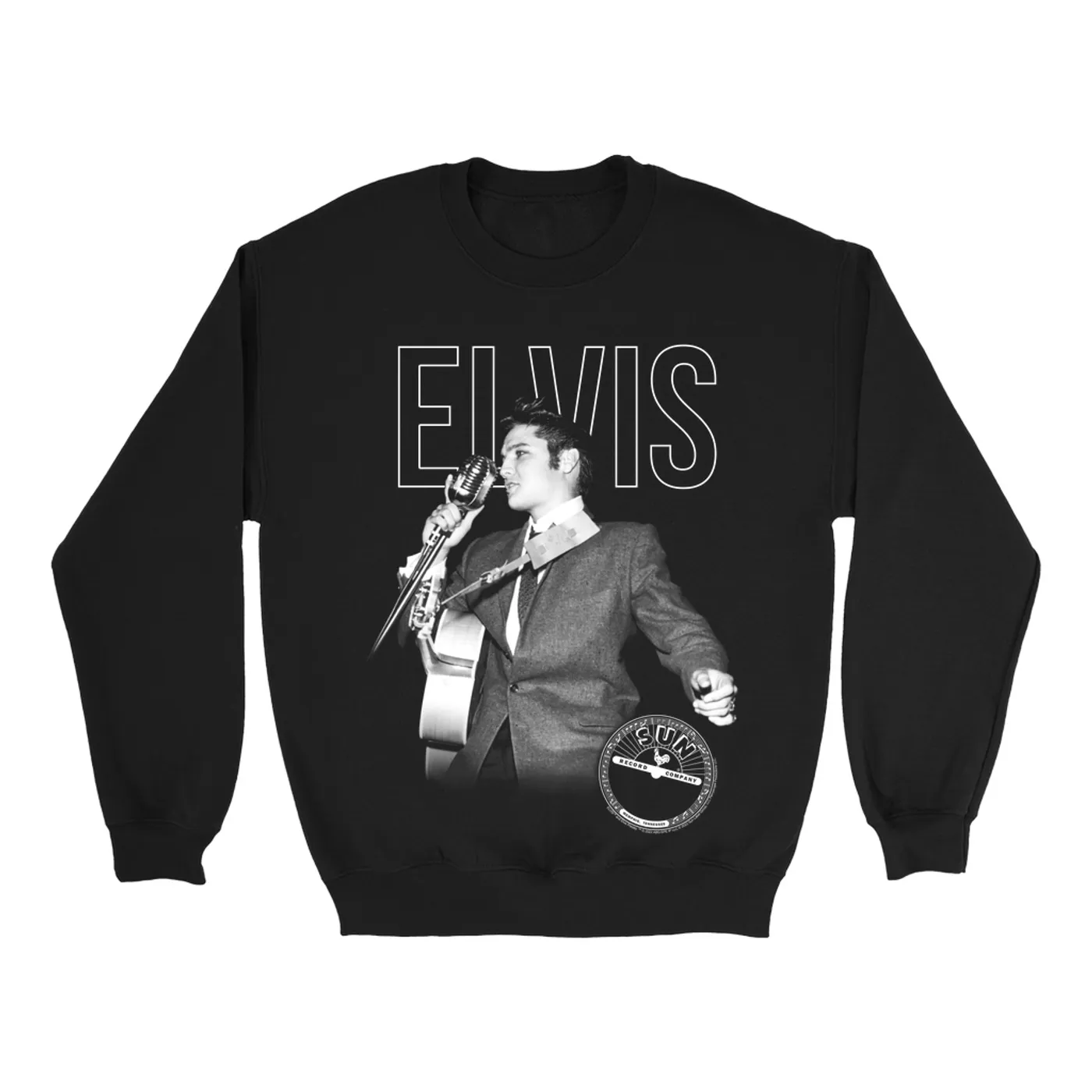 Elvis Presley Sweatshirt | Solo Live With Logo Elvis Presley Sweatshirt