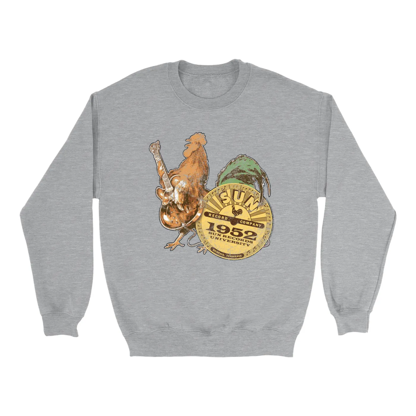 Sun Records Sweatshirt | 1952 Red Rooster University Sun Records Sweatshirt