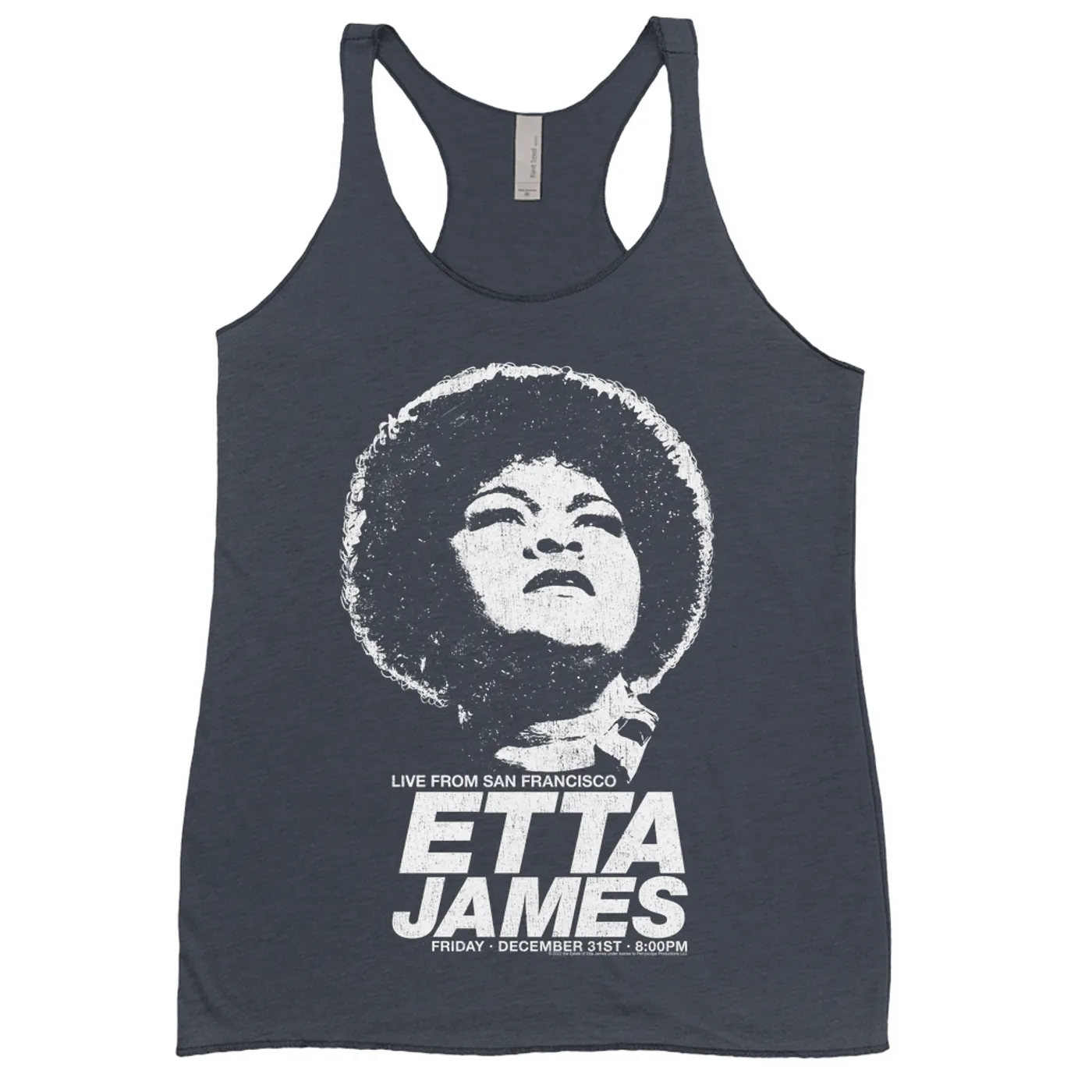 Etta James Ladies' Tank Top | Live From San Francisco Etta James Shirt
