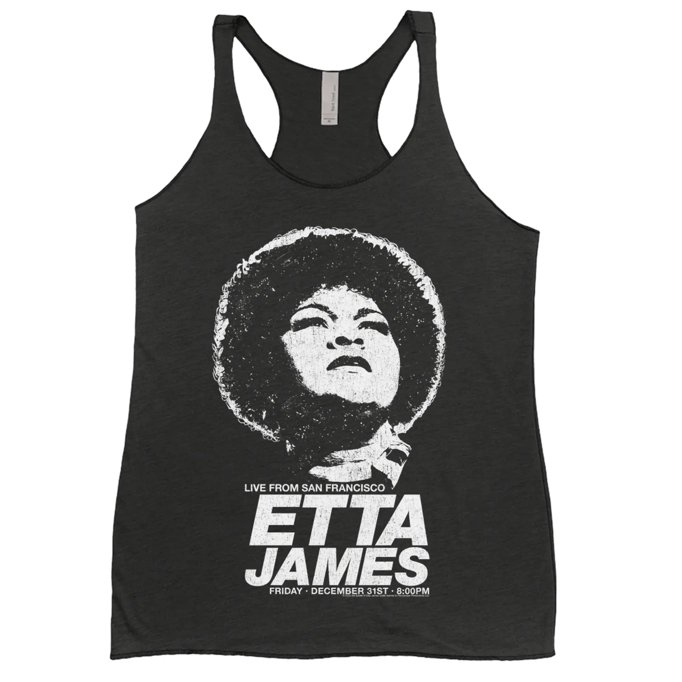 Etta James Ladies' Tank Top | Live From San Francisco Etta James Shirt