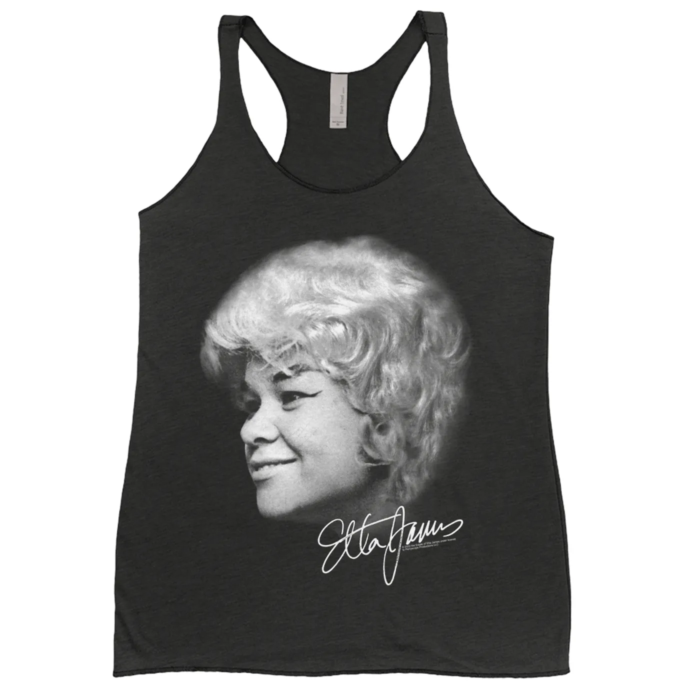 Etta James Ladies' Tank Top | Young Etta Profile Etta James Shirt