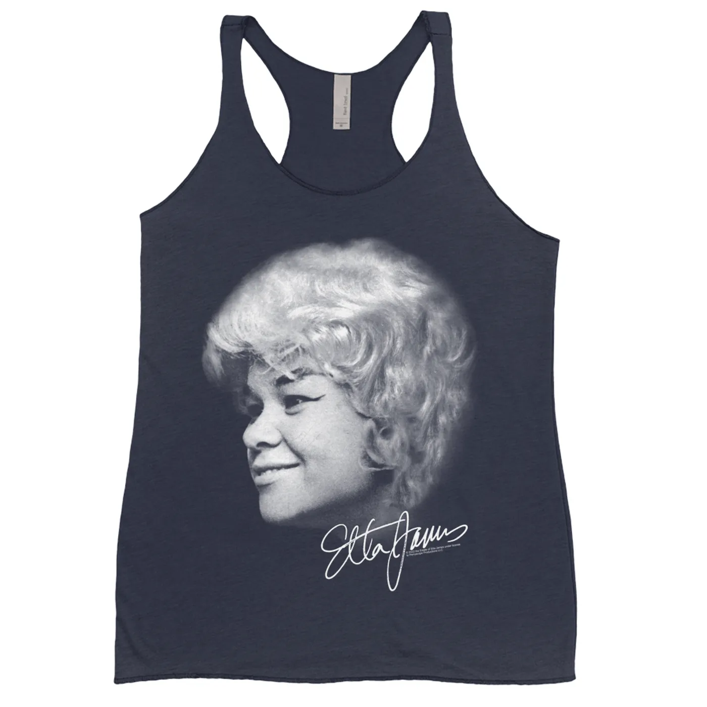 Etta James Ladies' Tank Top | Young Etta Profile Etta James Shirt