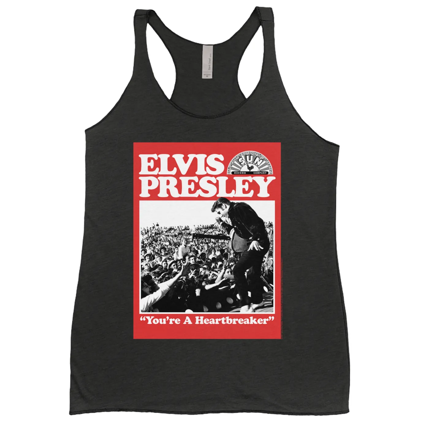 Elvis Presley Ladies' Tank Top | You're a Heartbreaker Elvis Presley Shirt